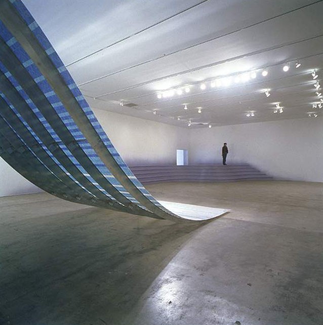 Installation view of Teresita Fernández at SITE Santa Fe