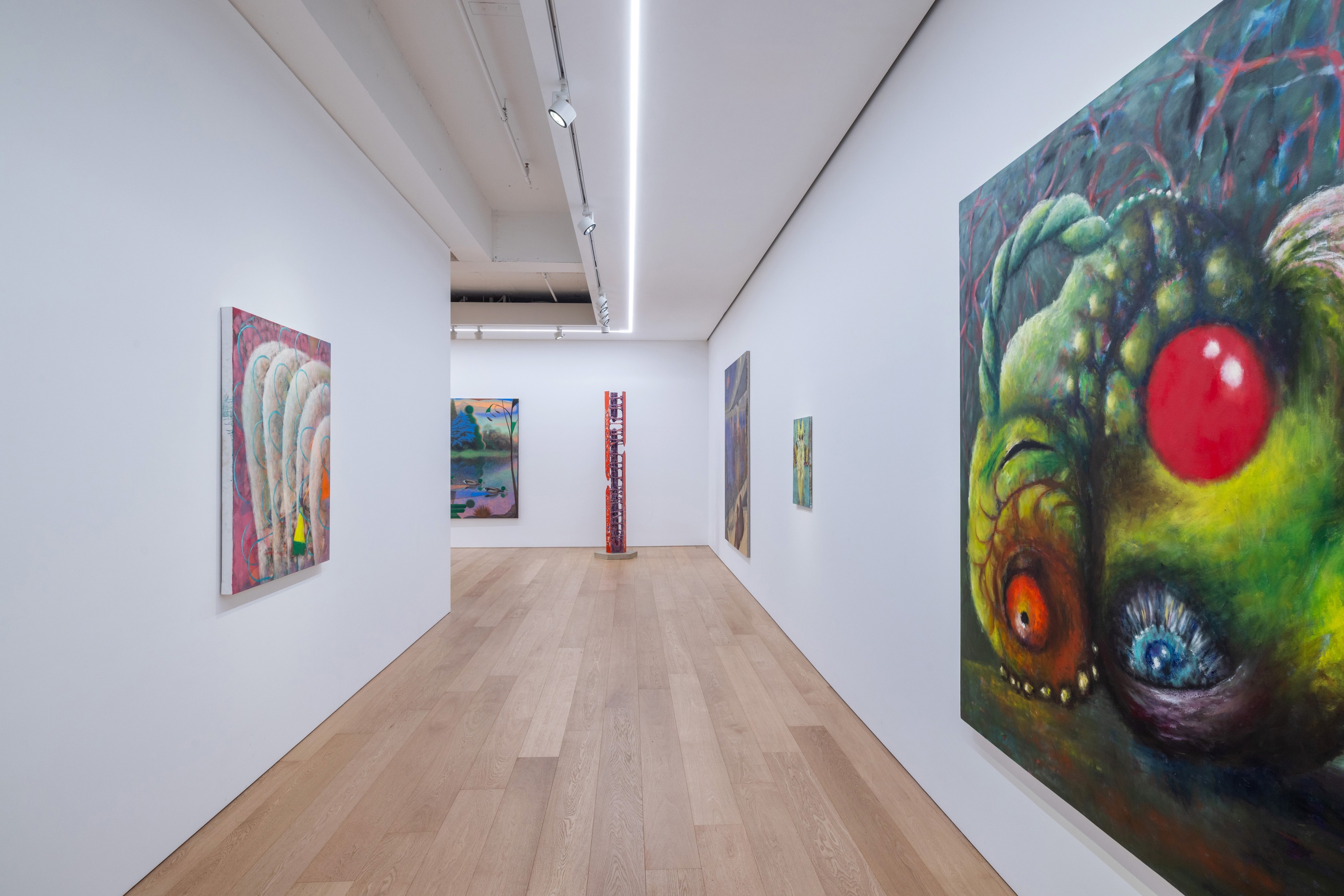 Installation view of Wonderland at Lehmann Maupin Seoul