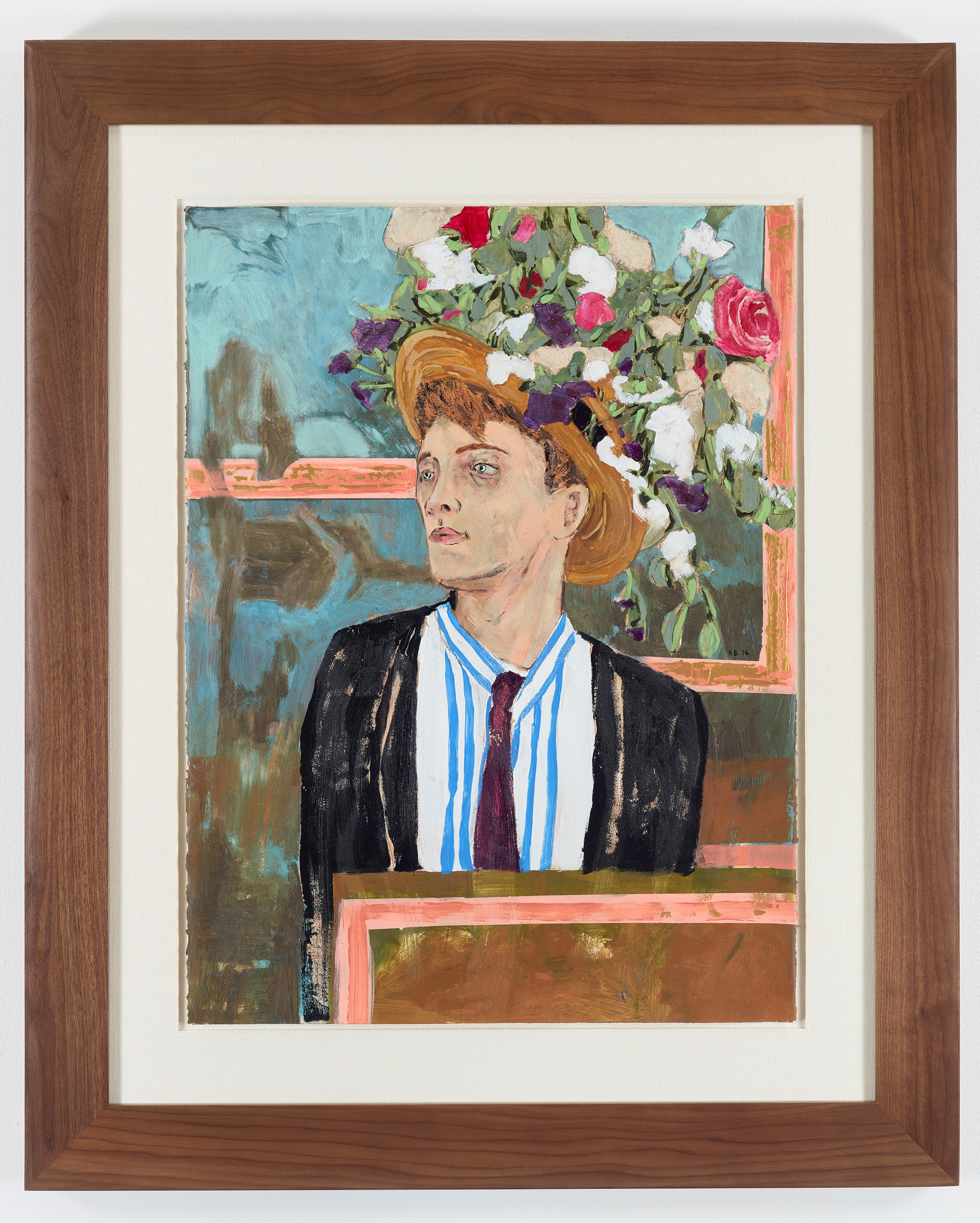 Painting by Hernan Bas