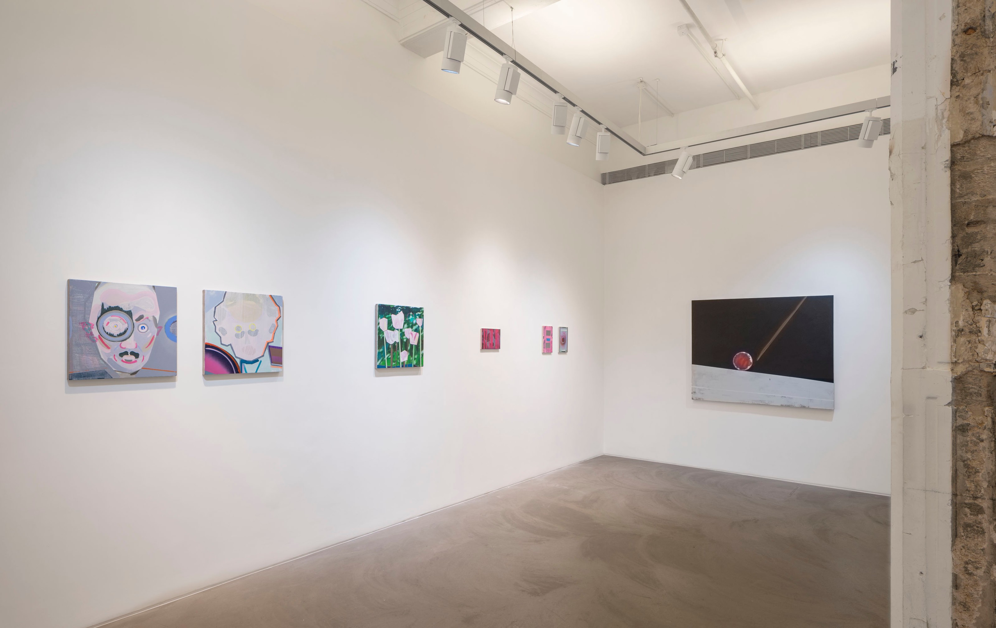 Installation view of Points of Departure at Lehmann Maupin Hong Kong