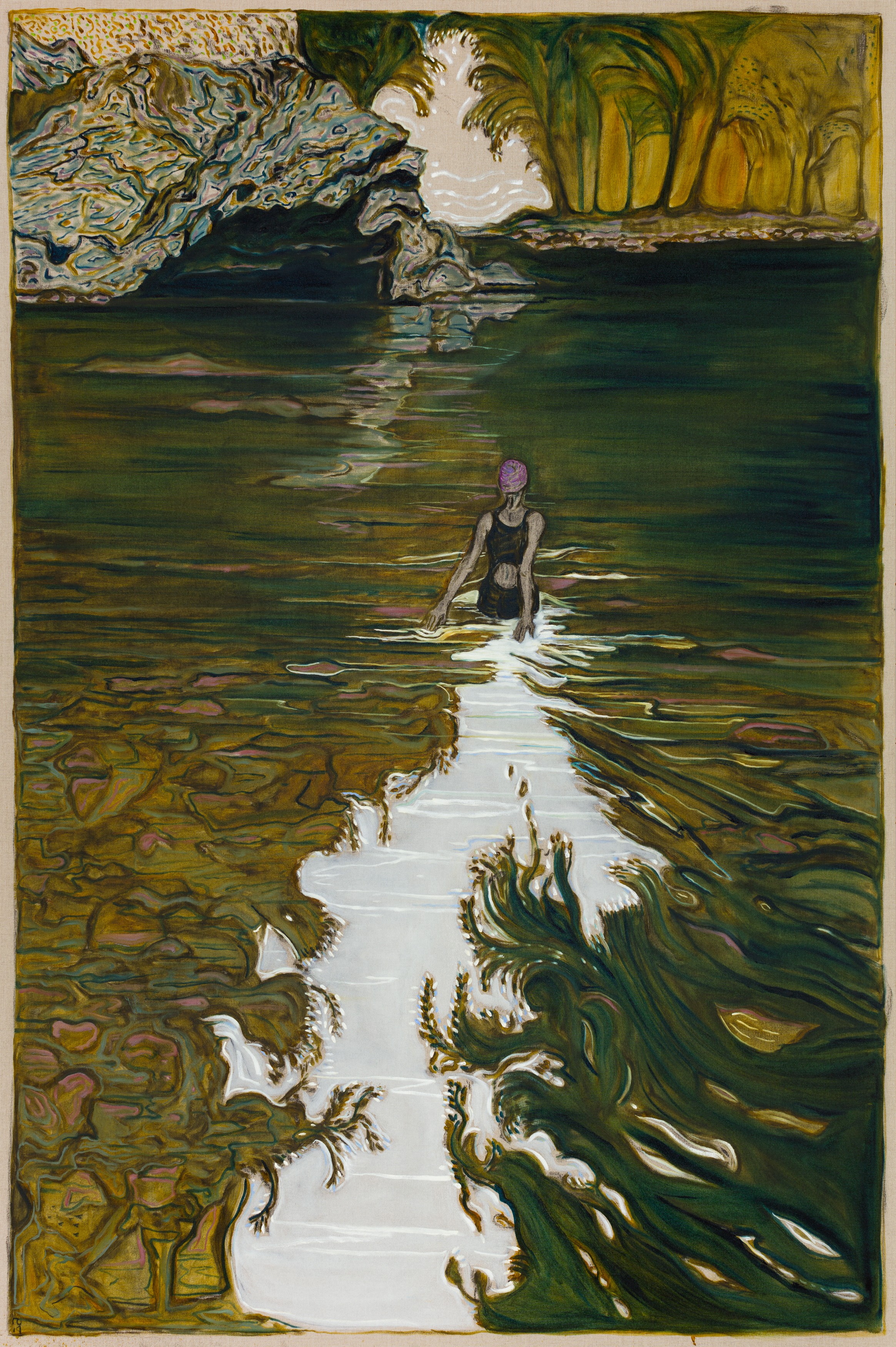 Painting by Billy Childish