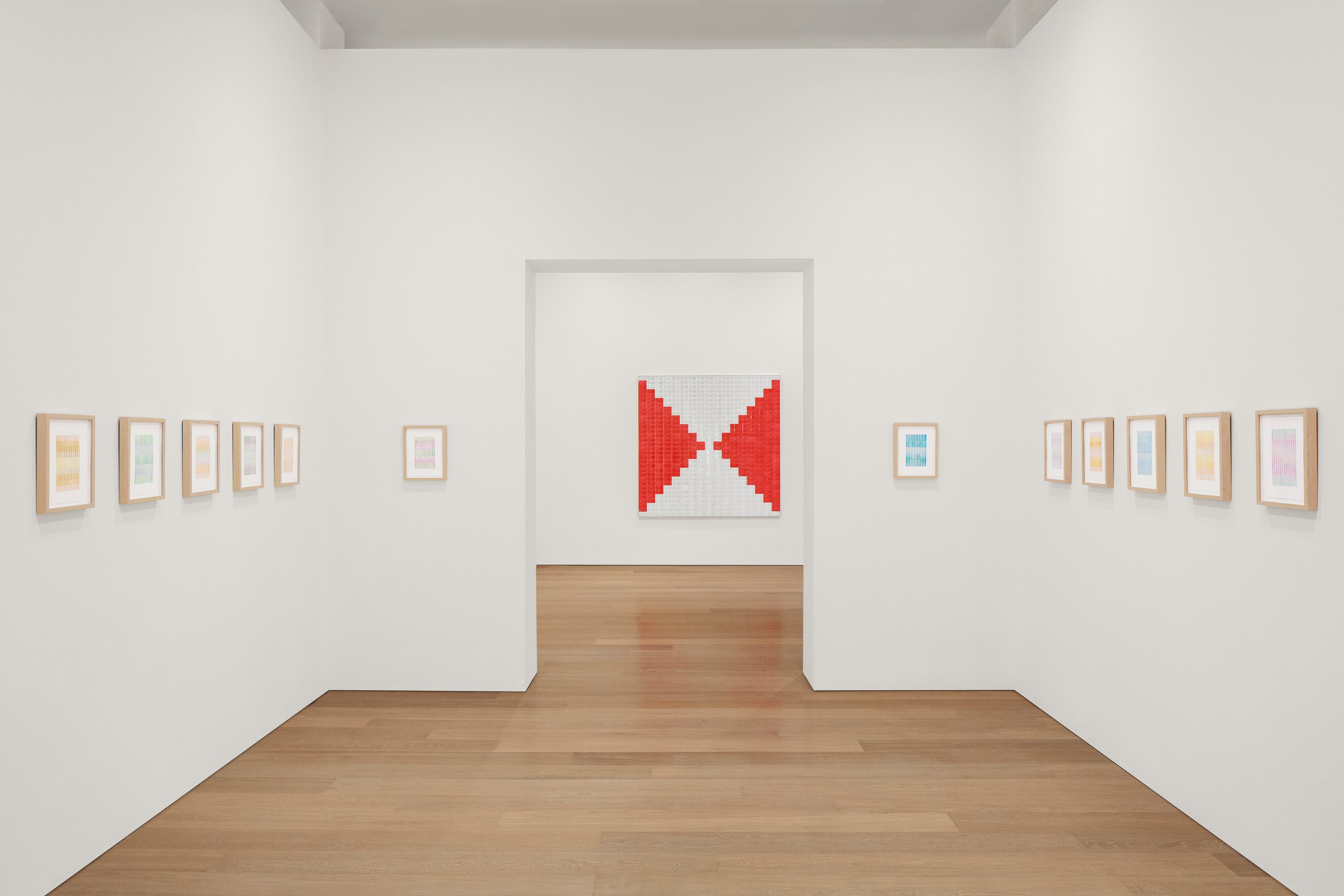 Installation view of Rana Begum at SCAD Museum of Art