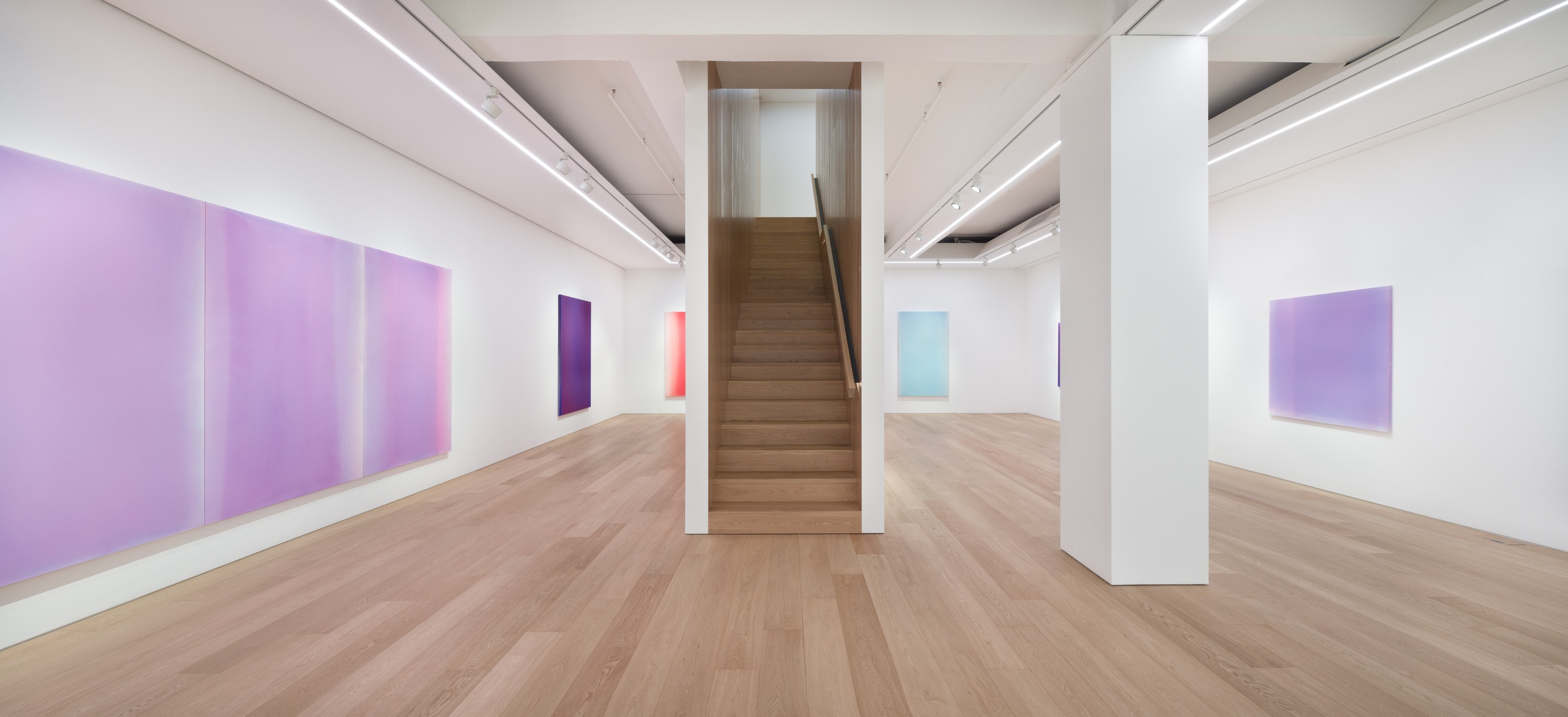 Installation view of Reflections and Refractions at Lehmann Maupin Seoul