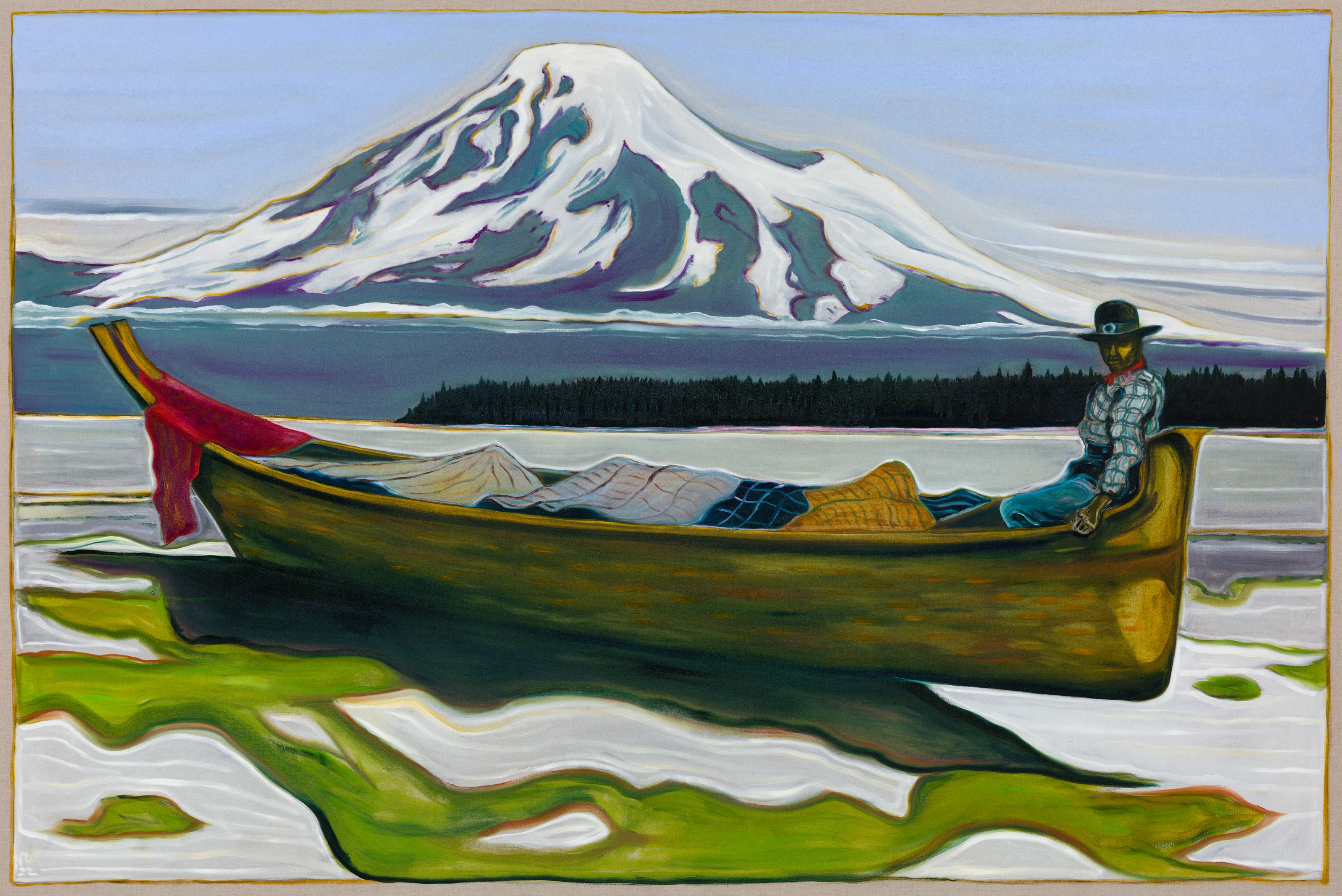 Painting by Billy Childish