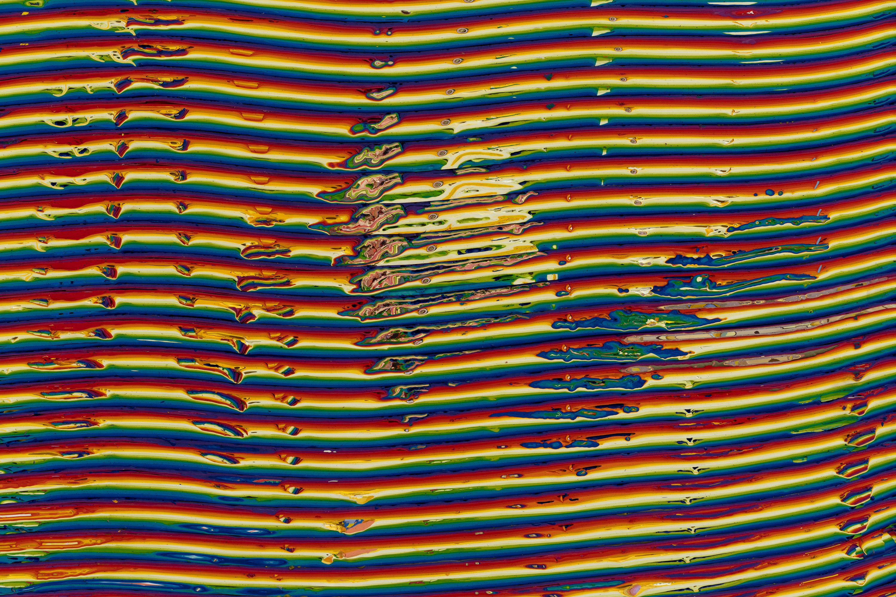 Detail of painting by Loriel Beltrán