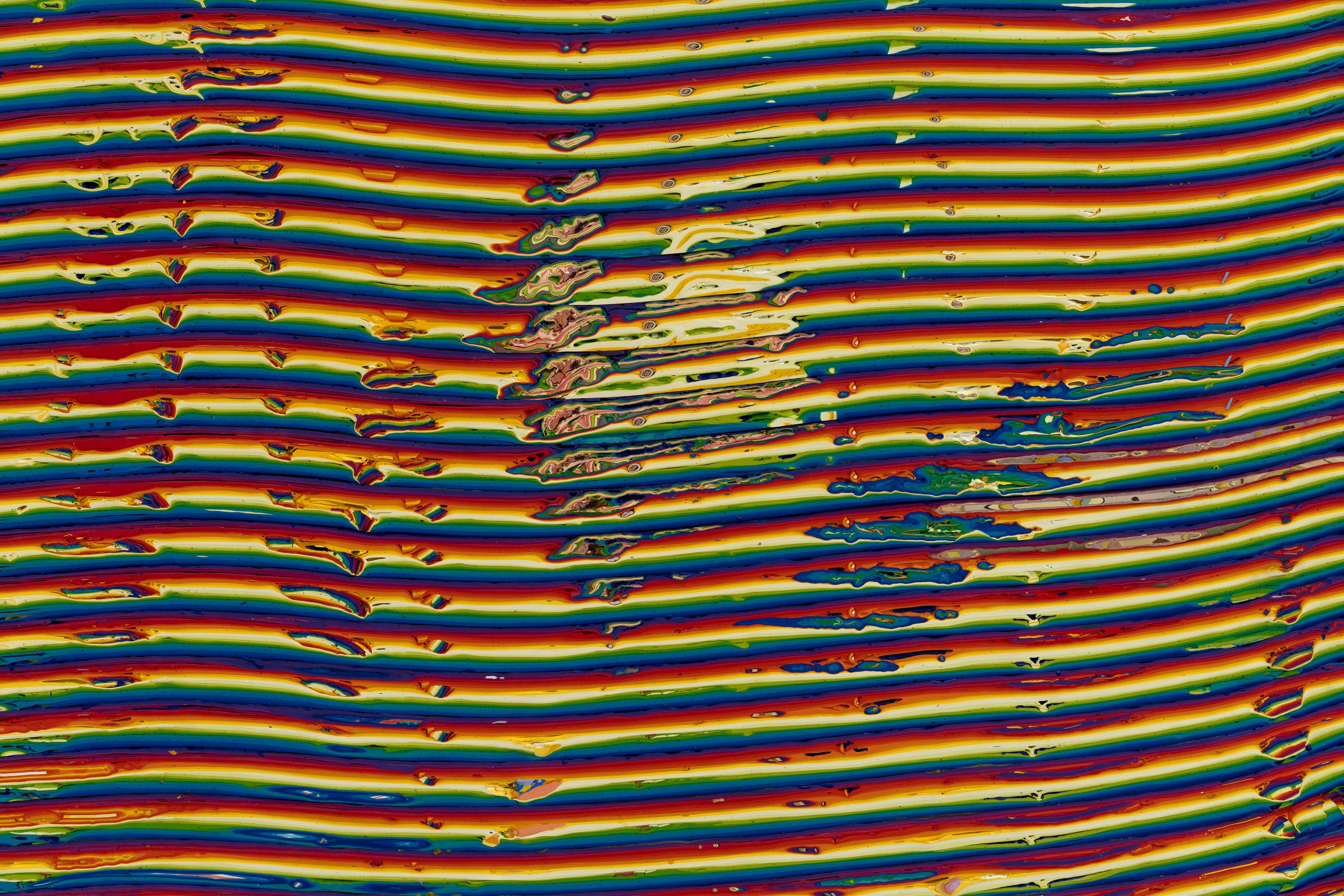 Detail of painting by Loriel Beltrán