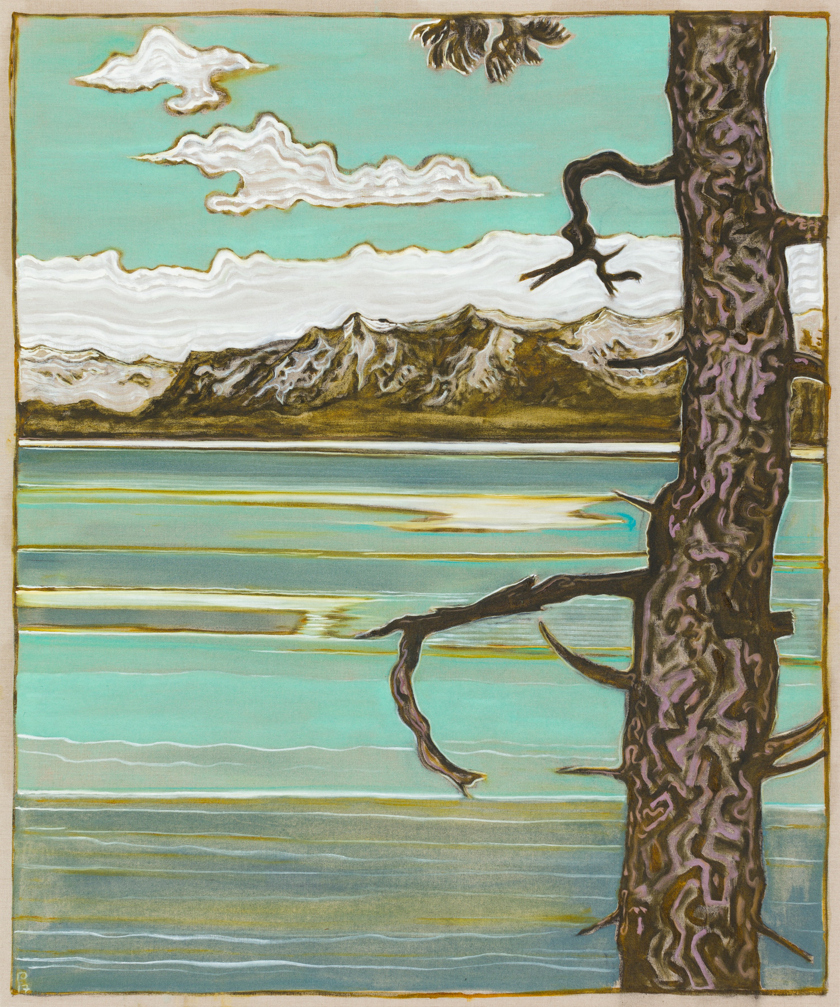 Painting by Billy Childish
