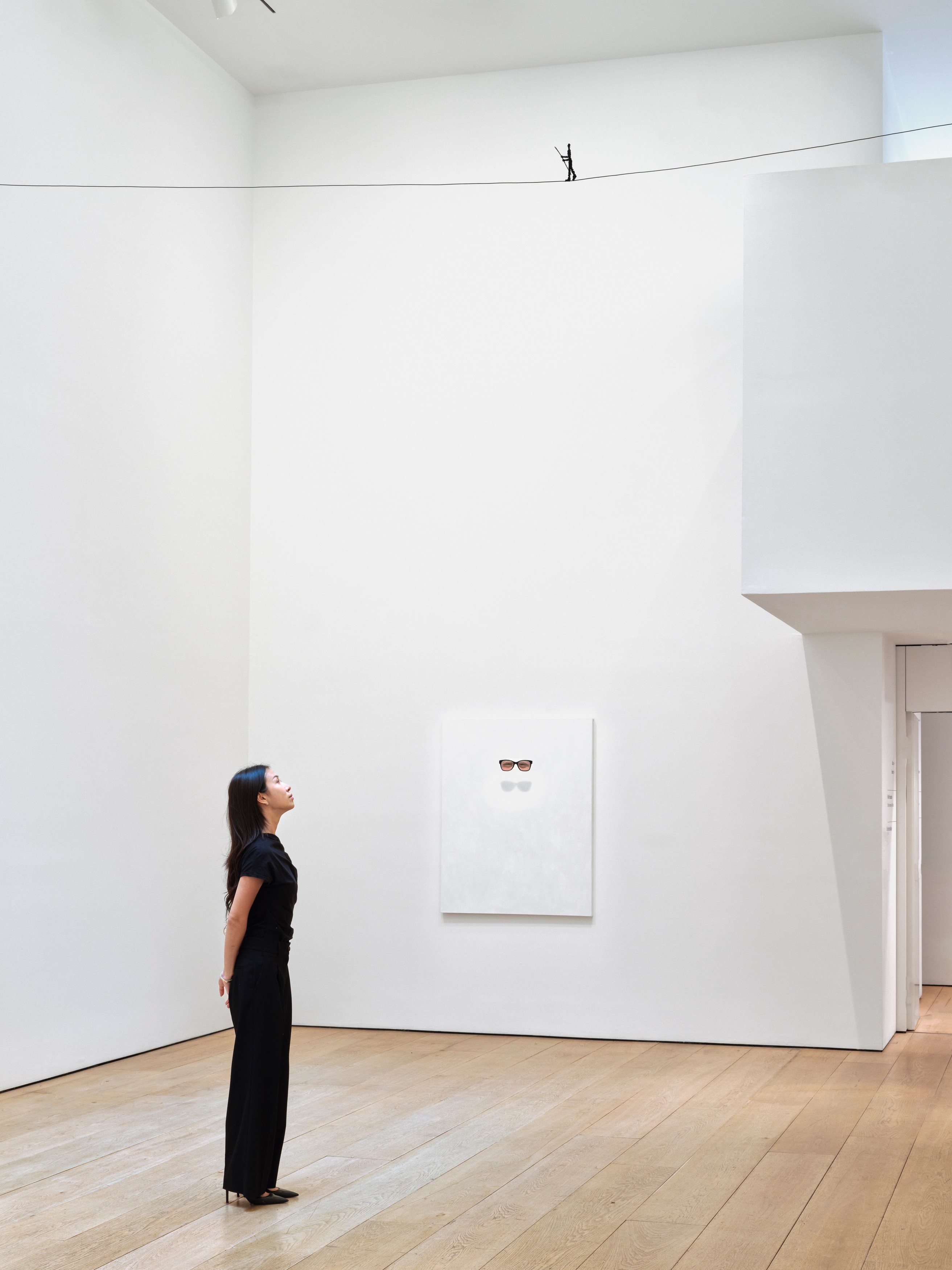 Installation view of Tom Friedman at Lehmann Maupin New York