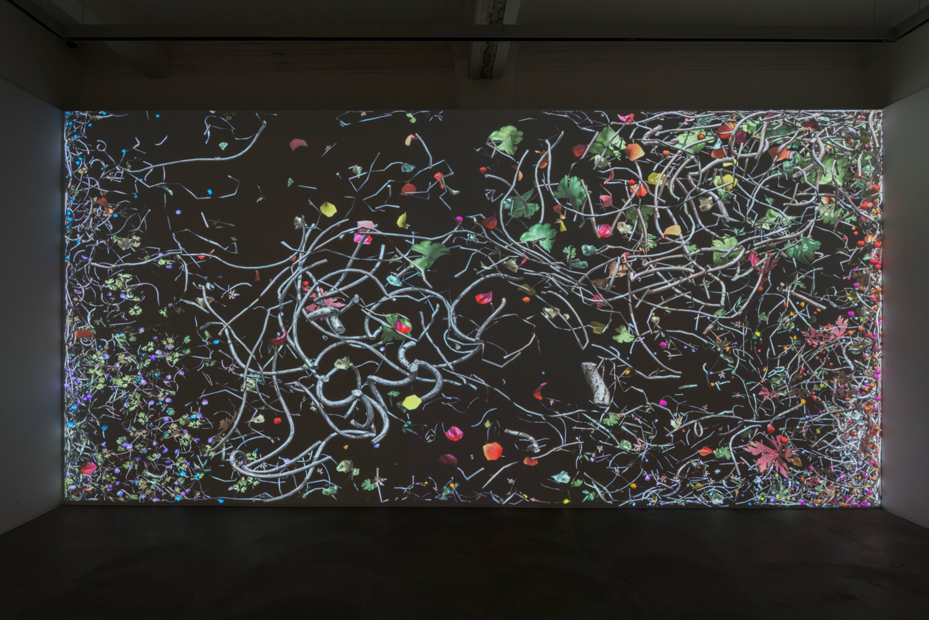 Installation view of Diaspore at Lehmann Maupin Hong Kong