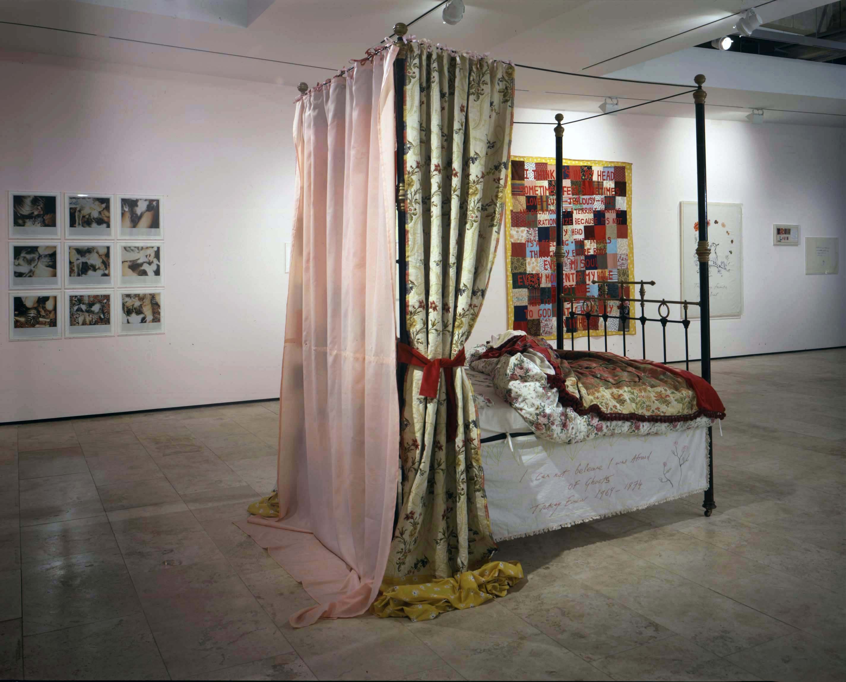 Installation view of I Think It's in My Head at Lehmann Maupin New York