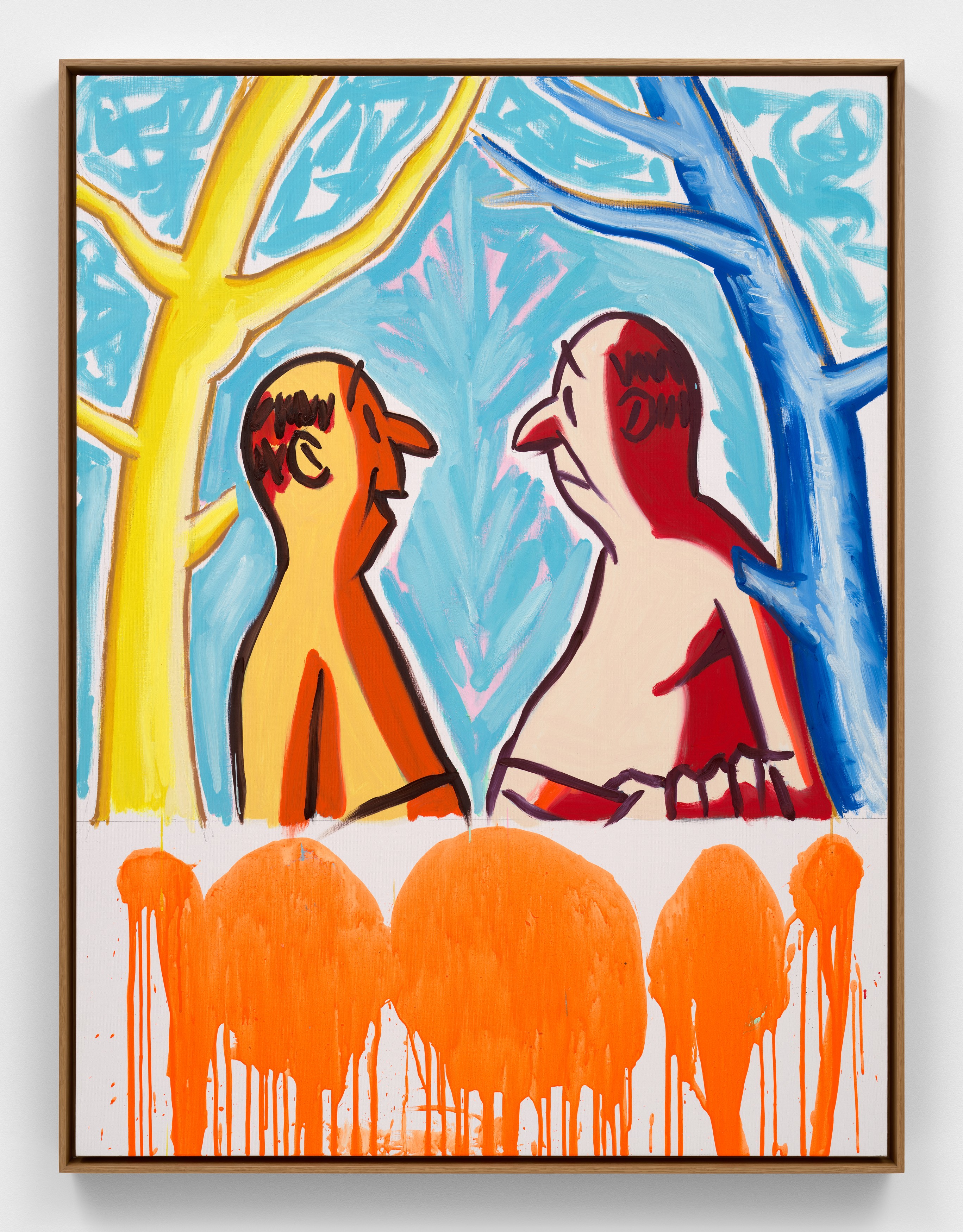 Painting by David Salle