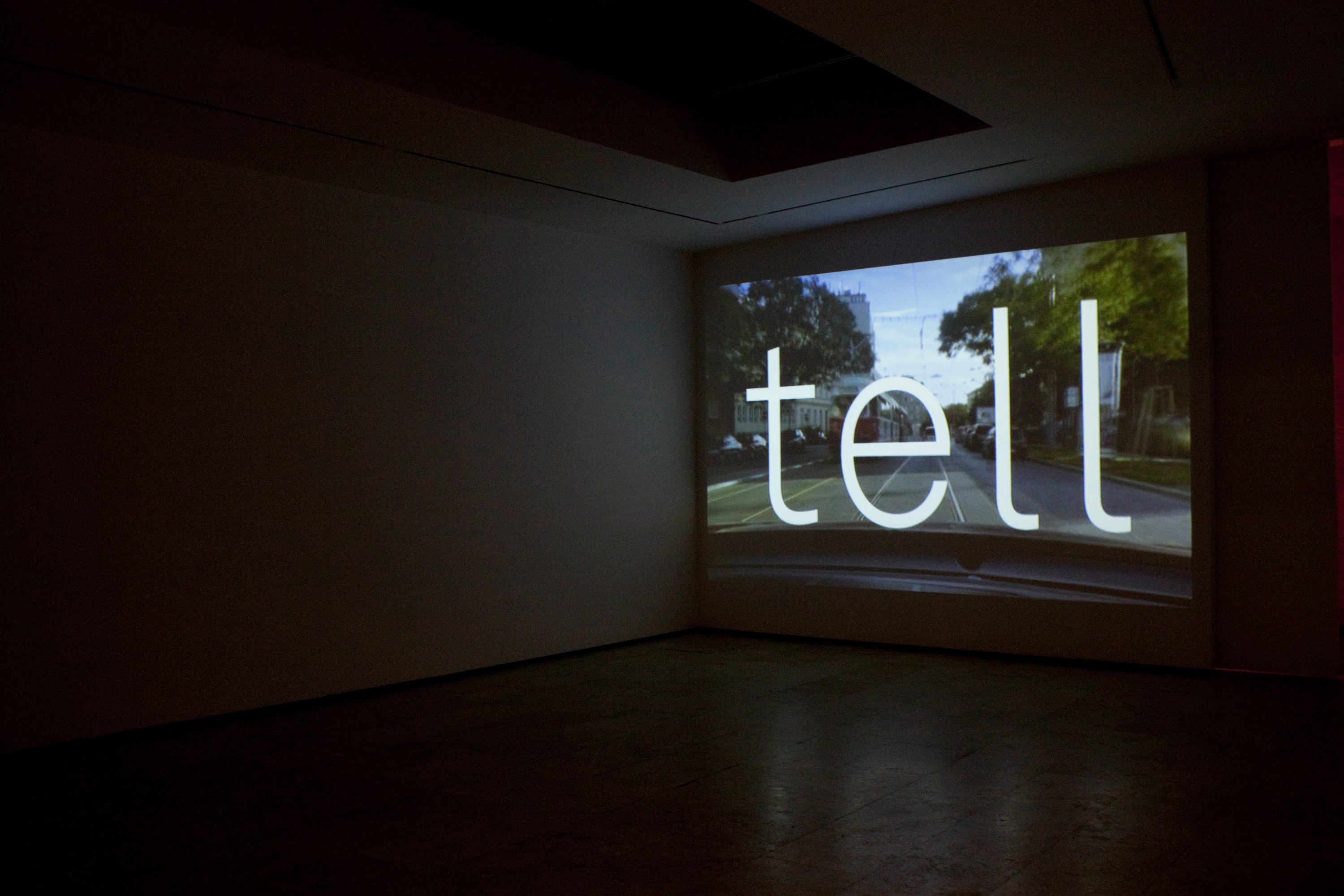 Installation view of gulp at Lehmann Maupin New York