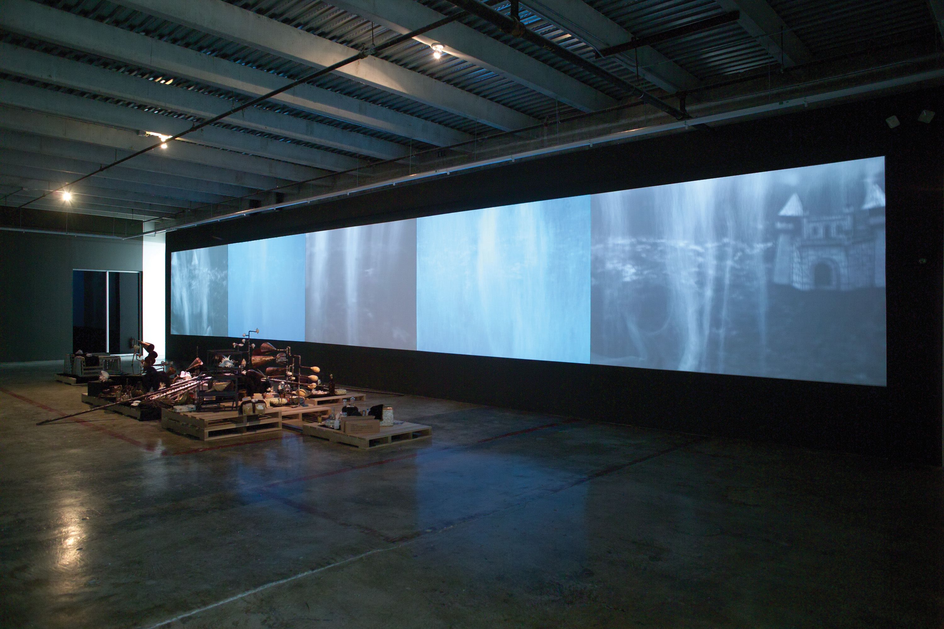 Installation view of Works from the Rubell Family Collection at the Rubell Family Collection