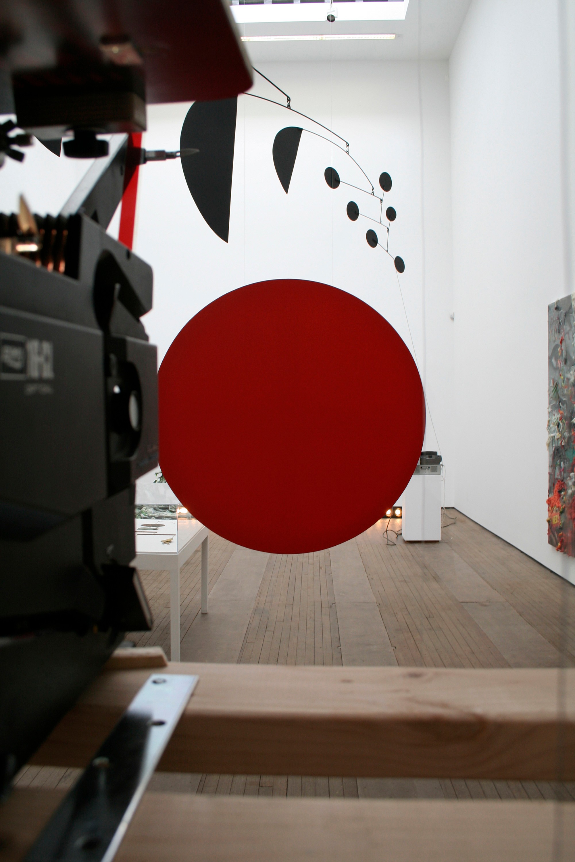Installation by Karin Schneider and Olivier Mosset