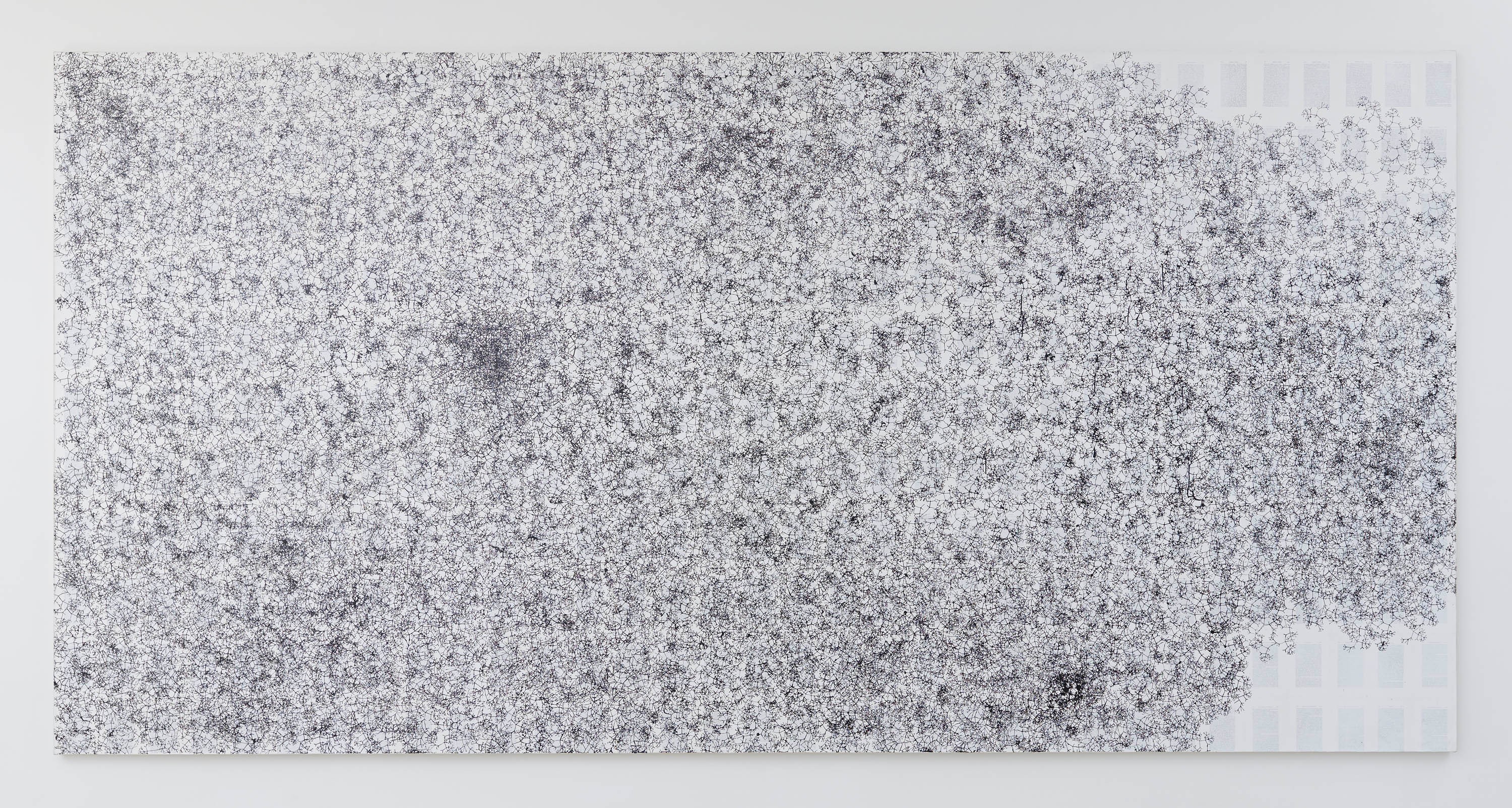 Painting by Tim Rollins and K.O.S.