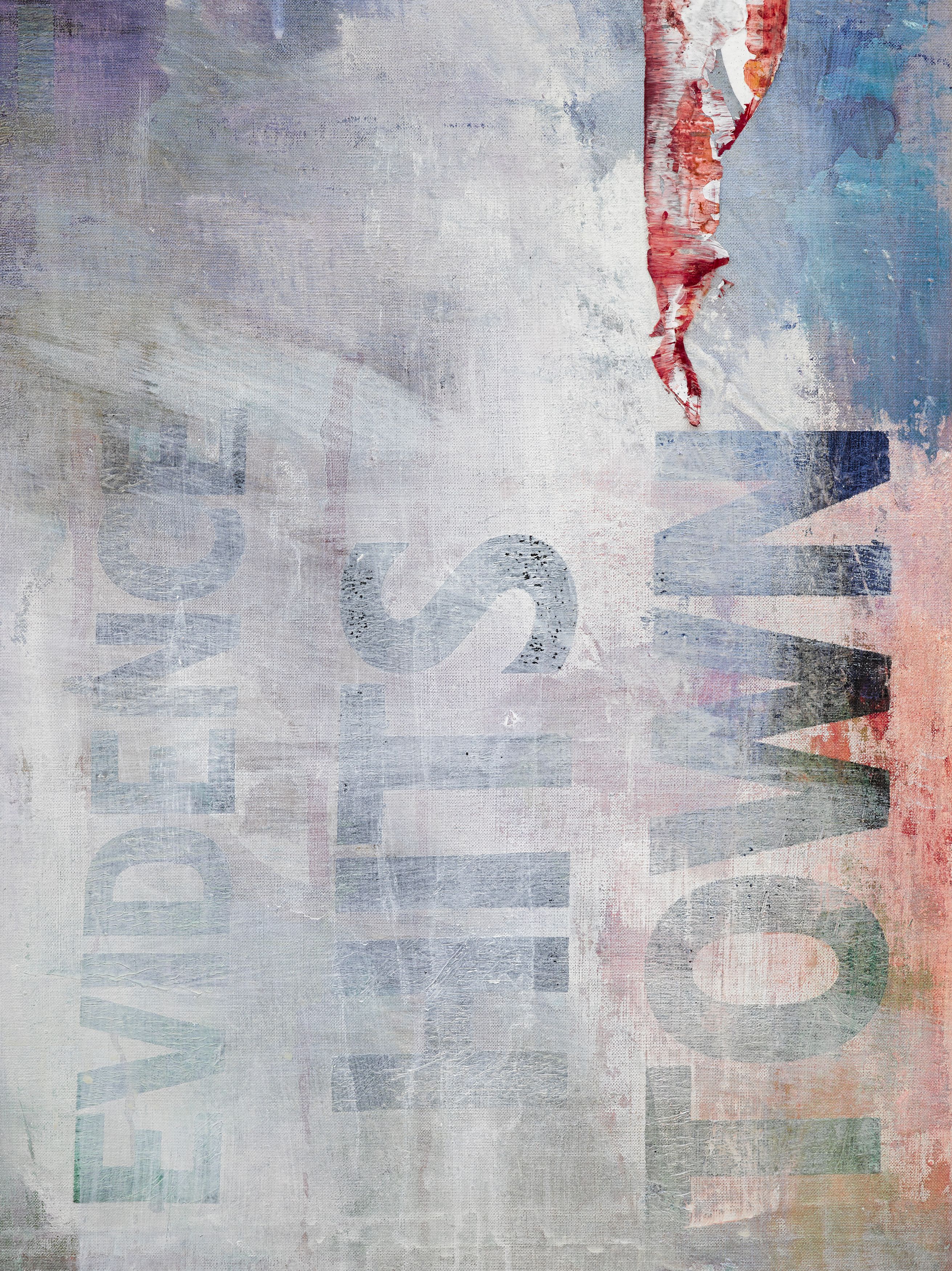 Detail of painting by Mandy El-Sayegh