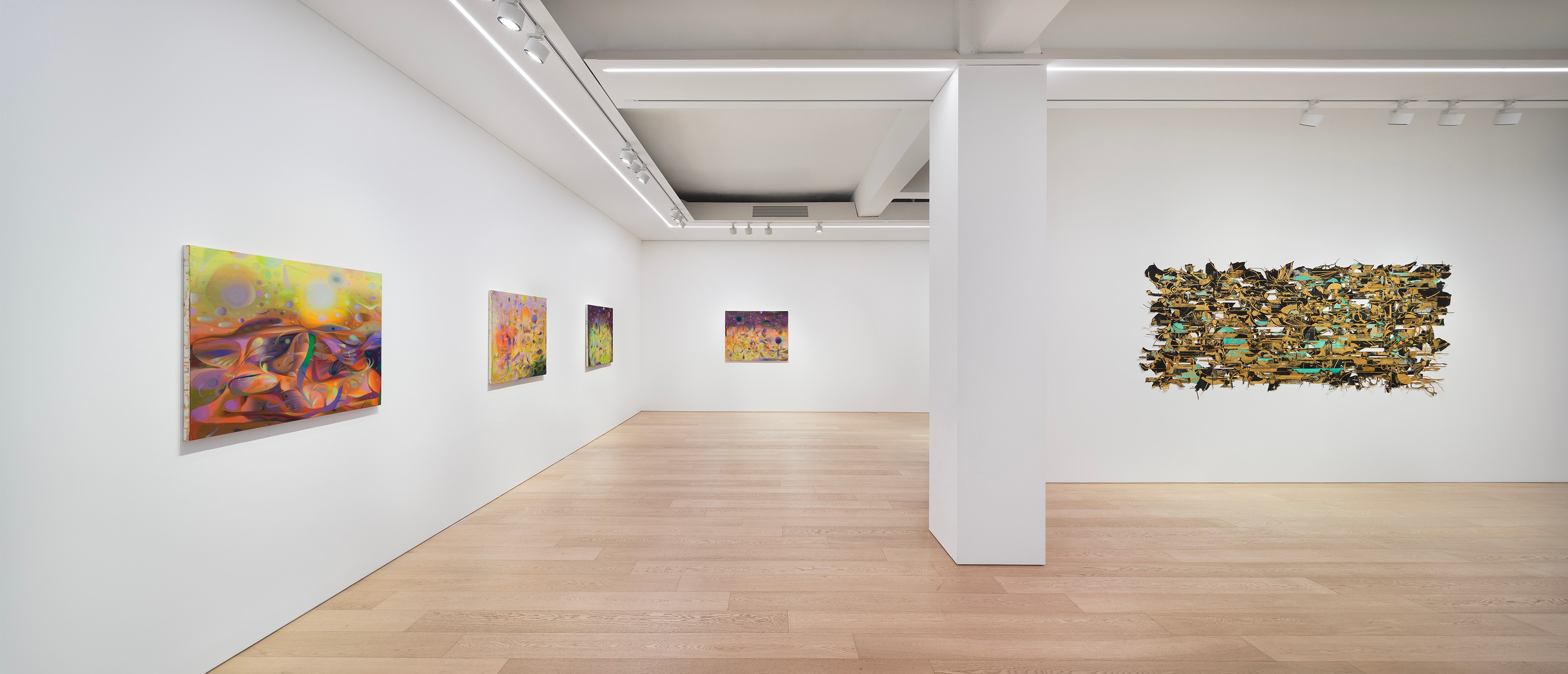 Installation view of Muted Rhythm at Lehmann Maupin Seoul