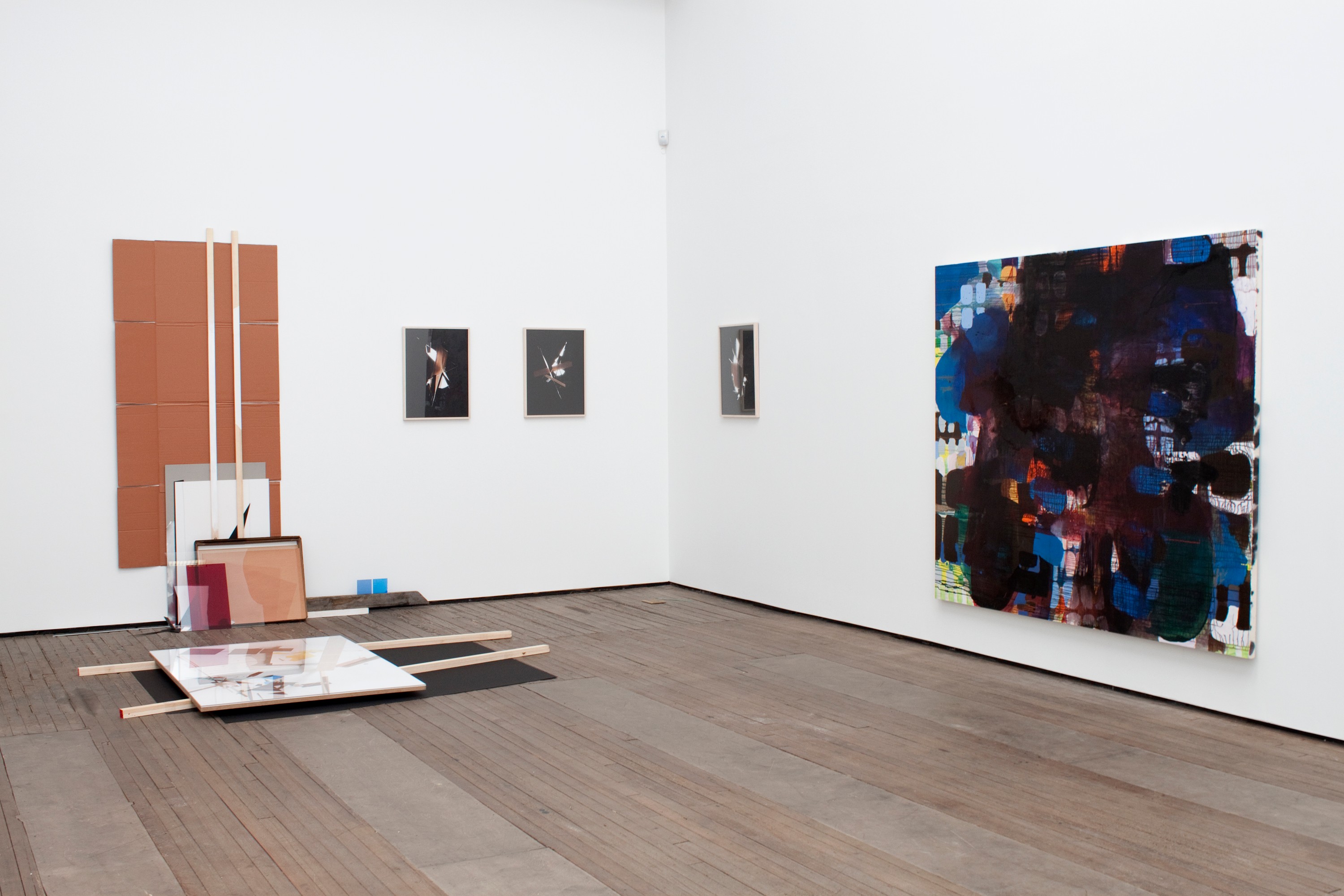 Installation view of LUSH LIFE at Lehmann Maupin New York
