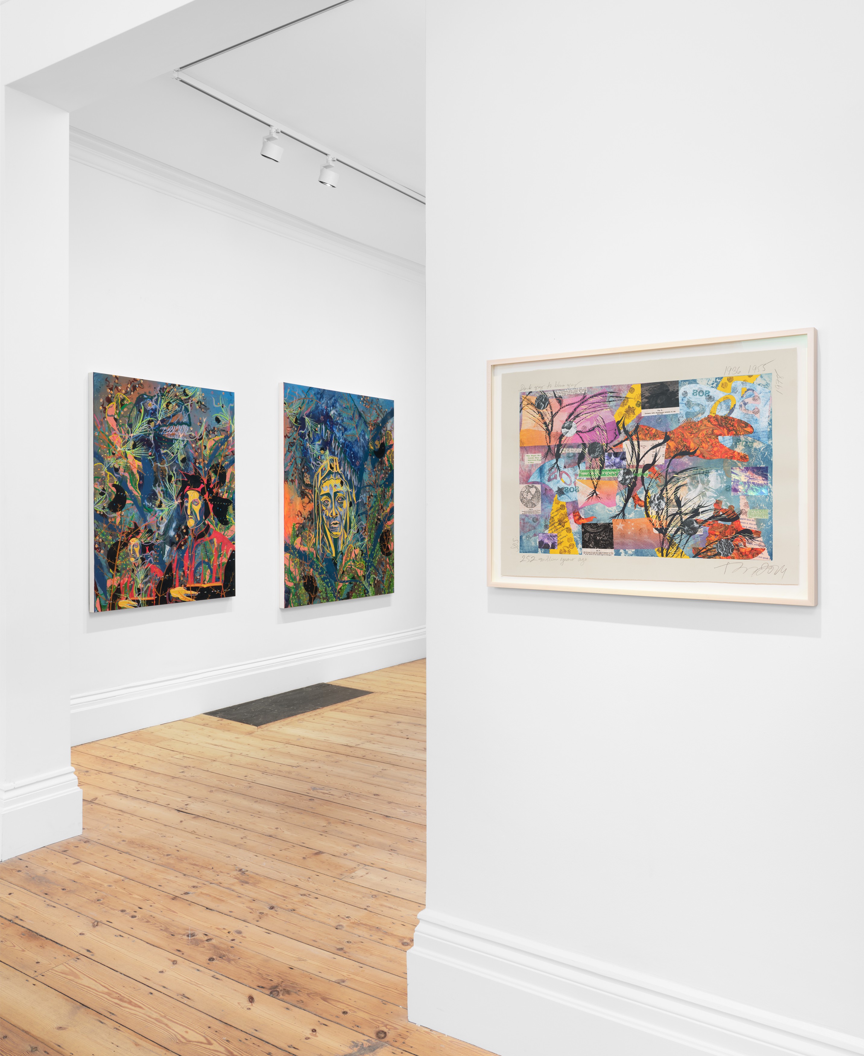 Installation view of Tammy Nguyen at Lehmann Maupin London