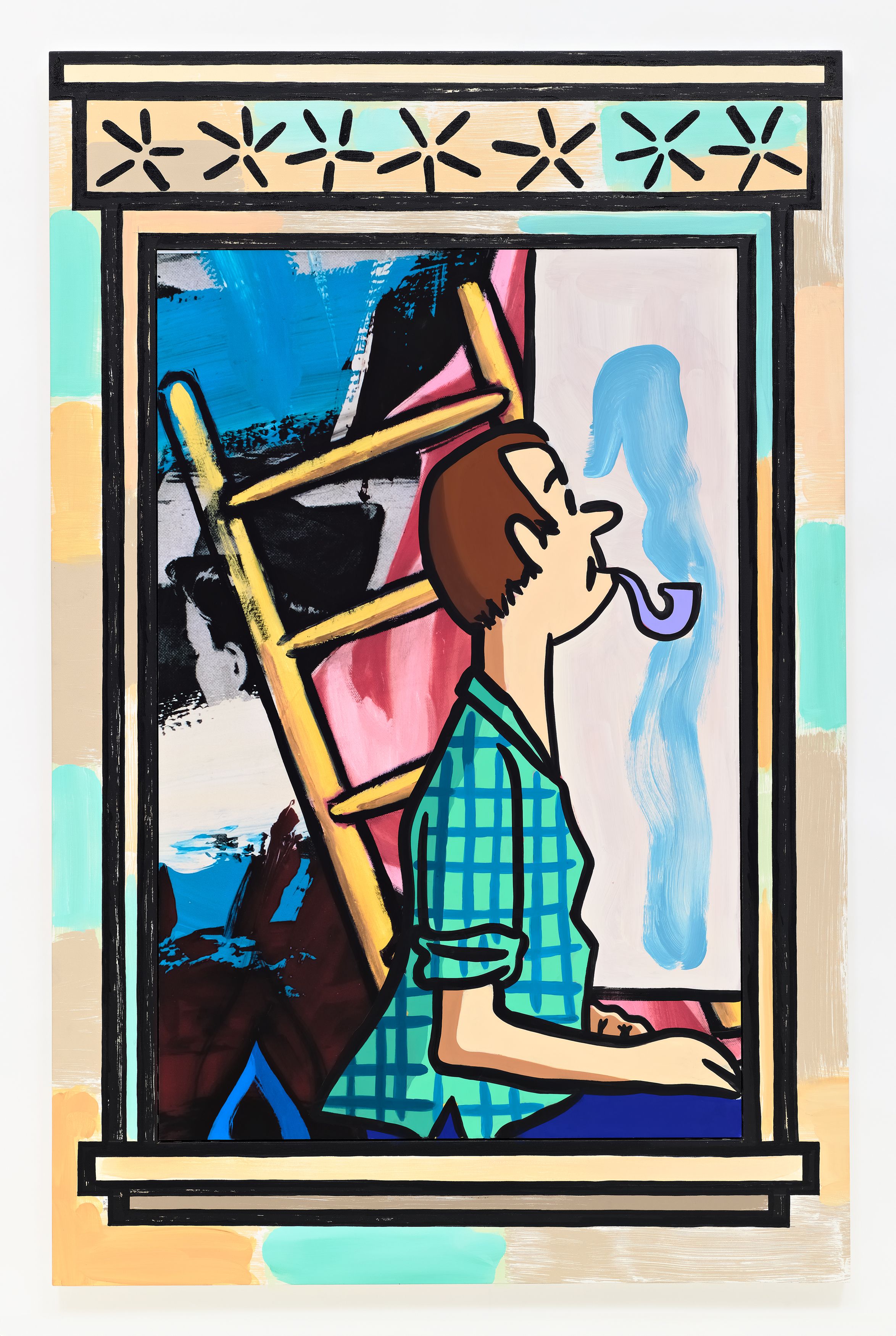 Painting by David Salle