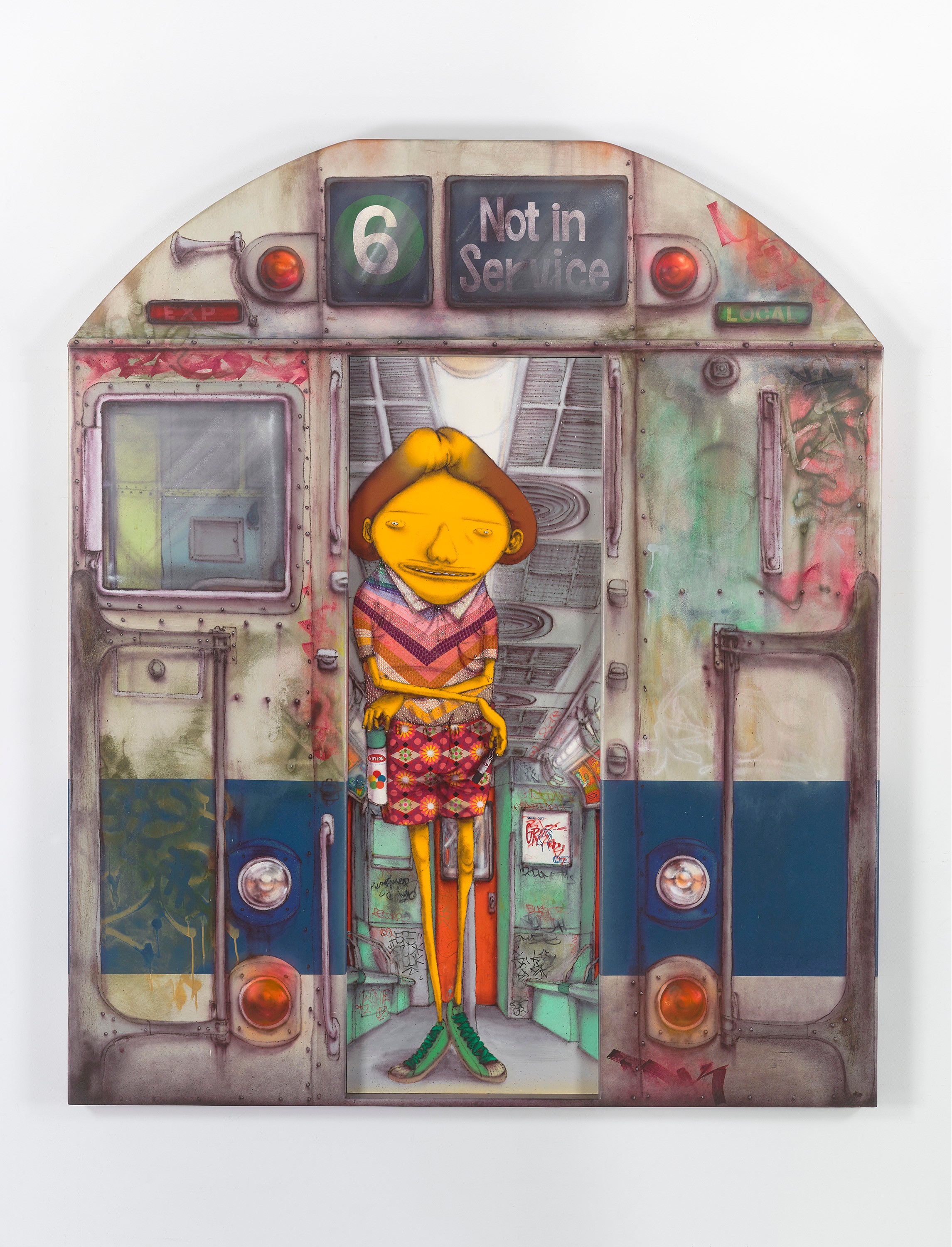 Painting by OSGEMEOS