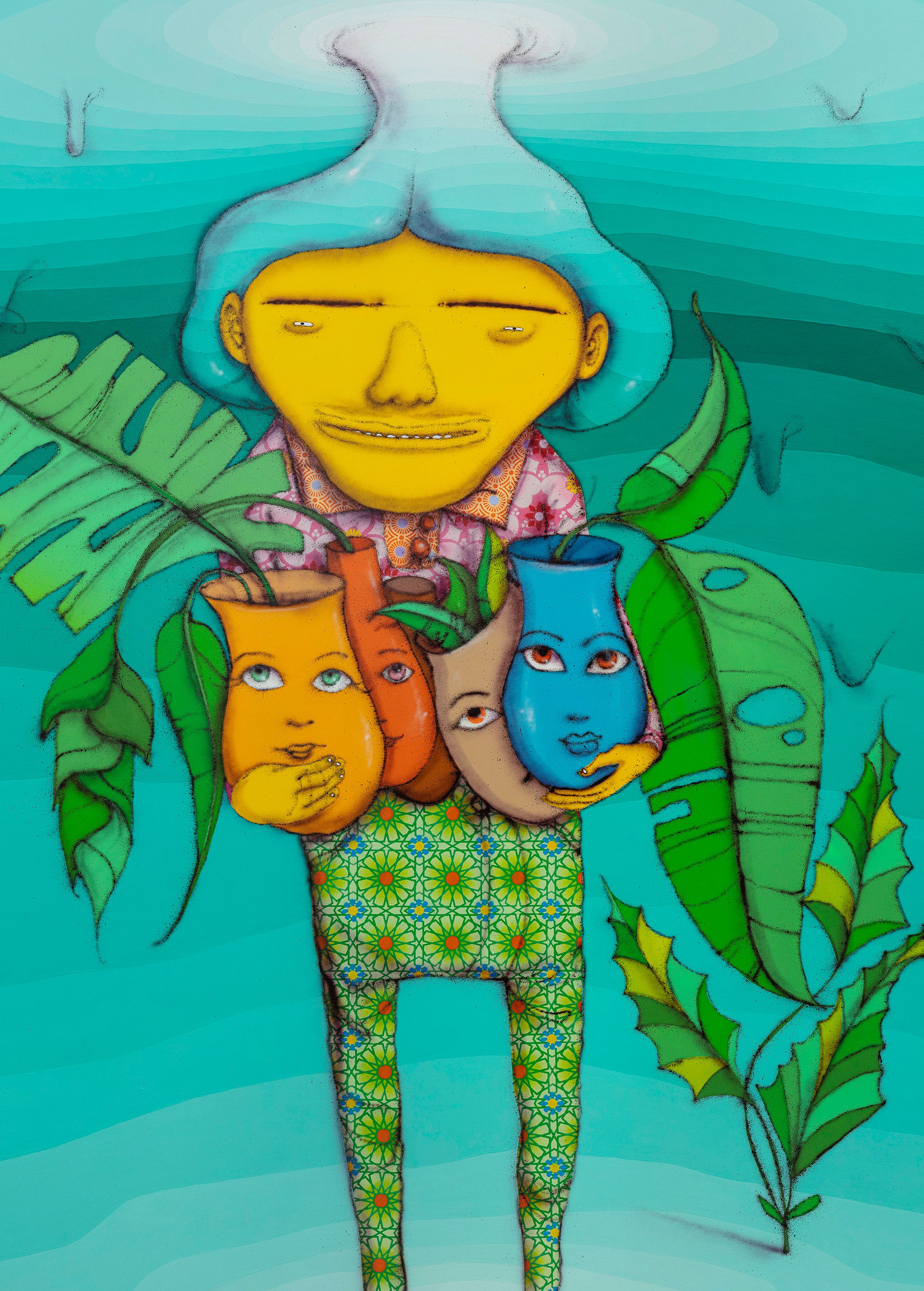 Painting by OSGEMEOS