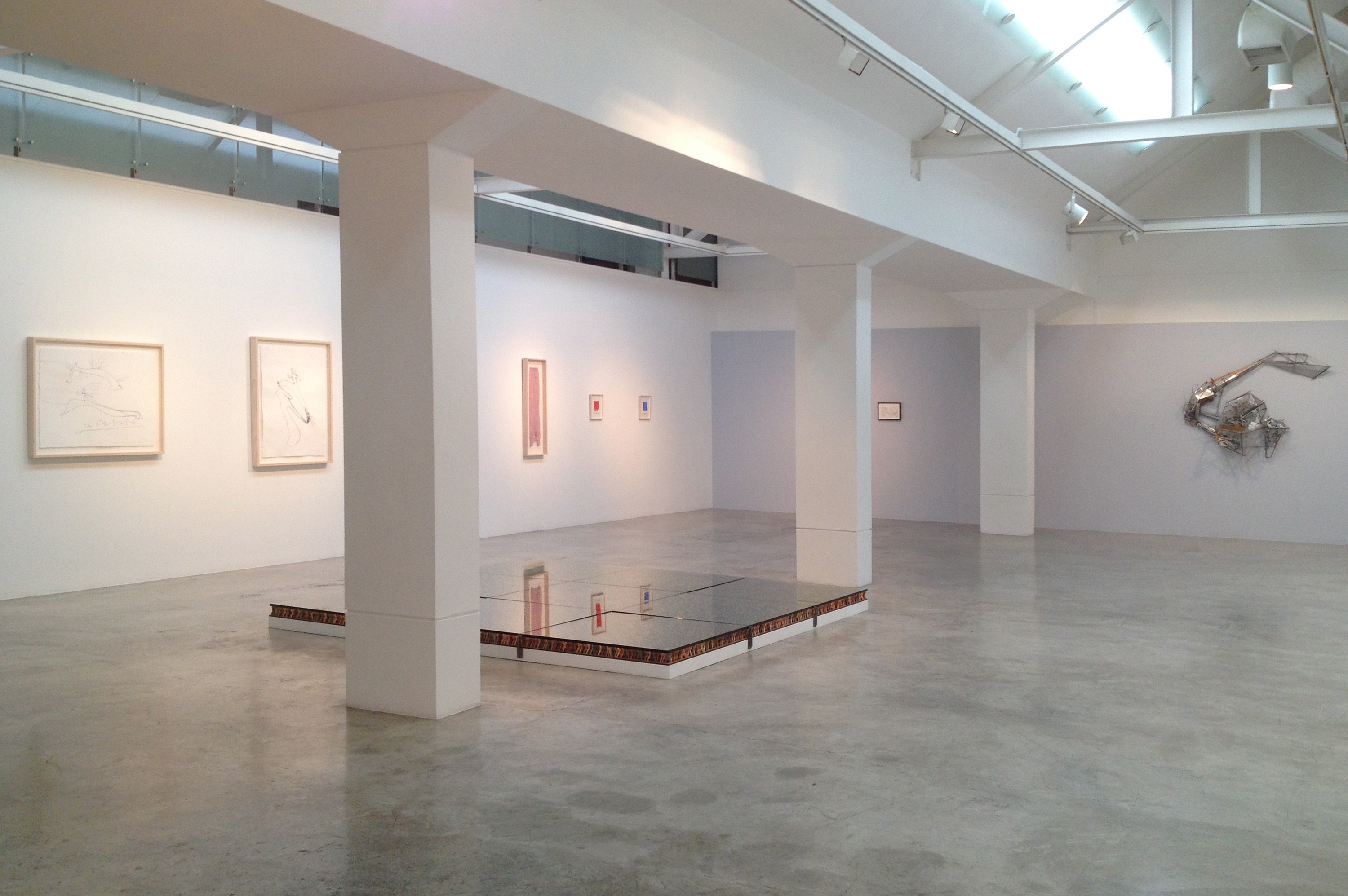 Installation view of Lehmann Maupin at Singapore Tyler Print Institute (STPI)