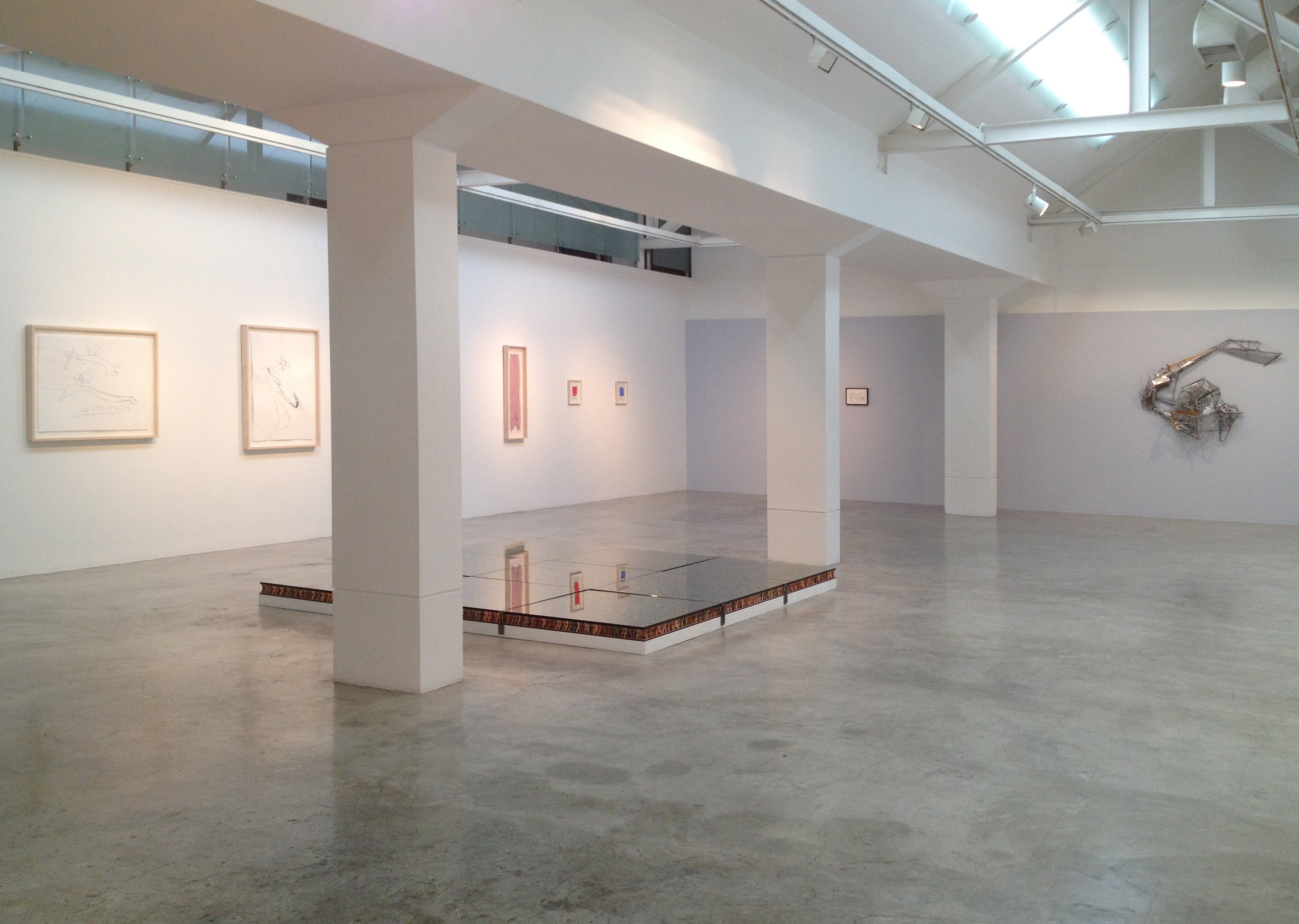 Installation view of Lehmann Maupin at Singapore Tyler Print Institute (STPI)