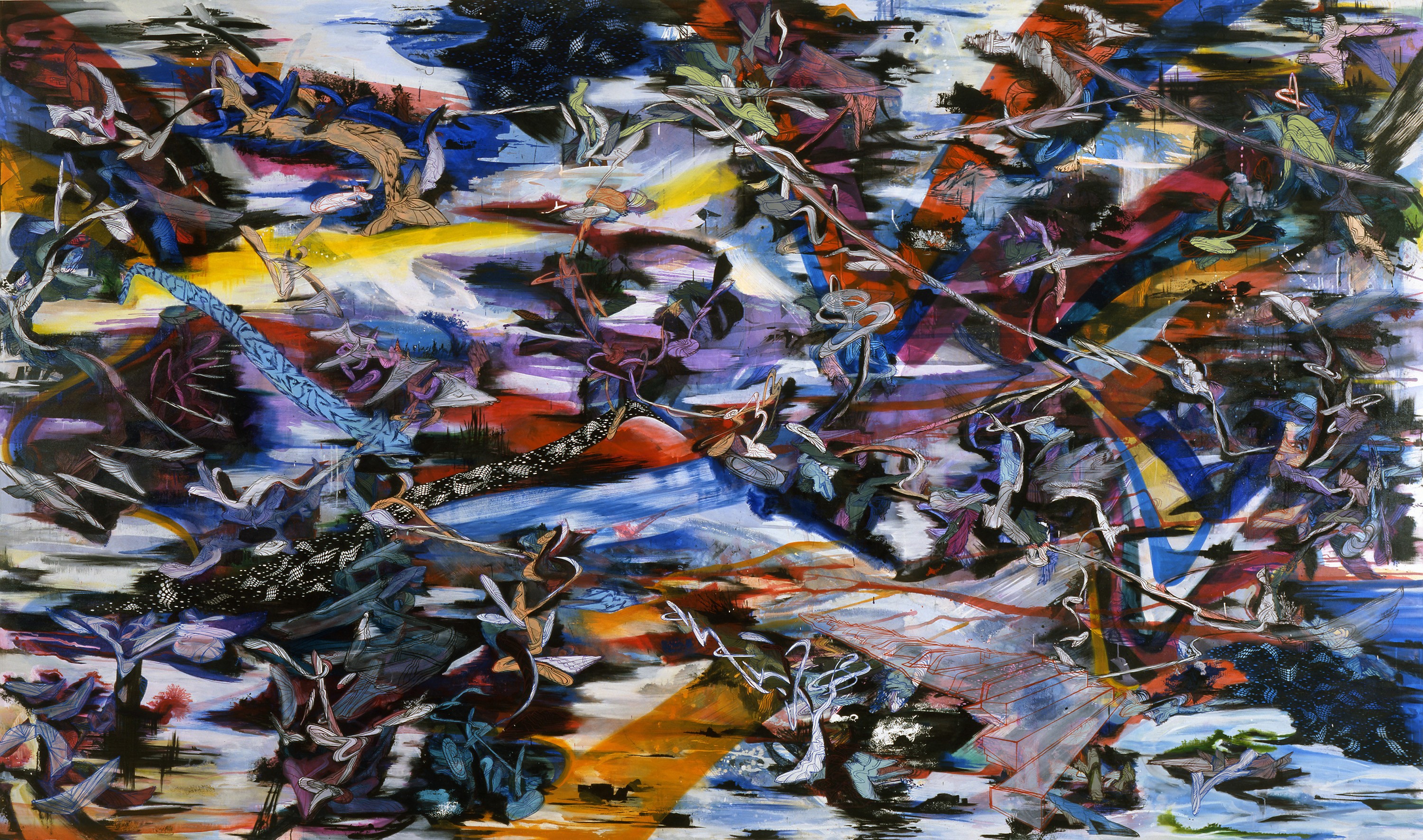 Painting by Suling Wang