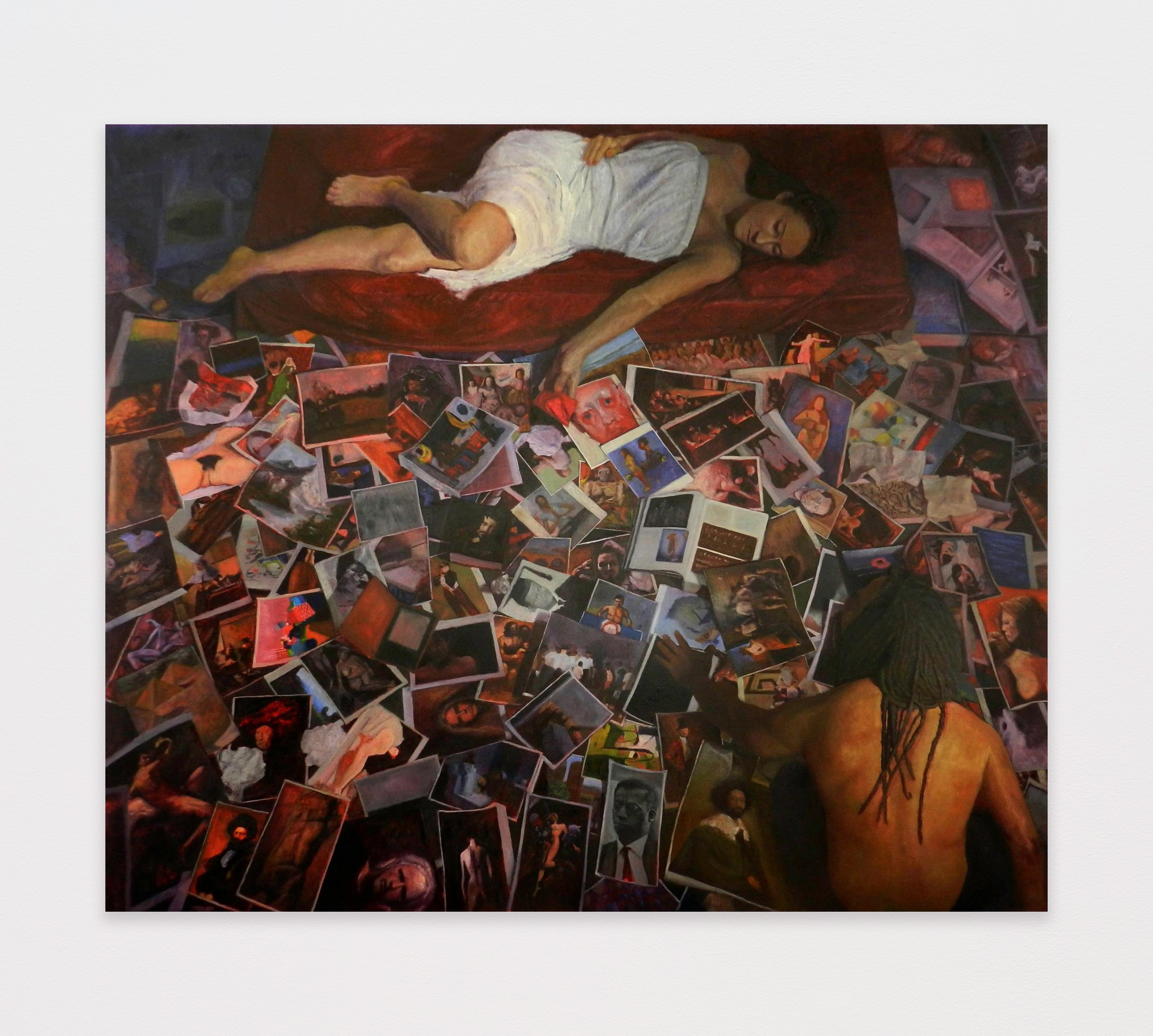 Painting by Arcmanoro Niles