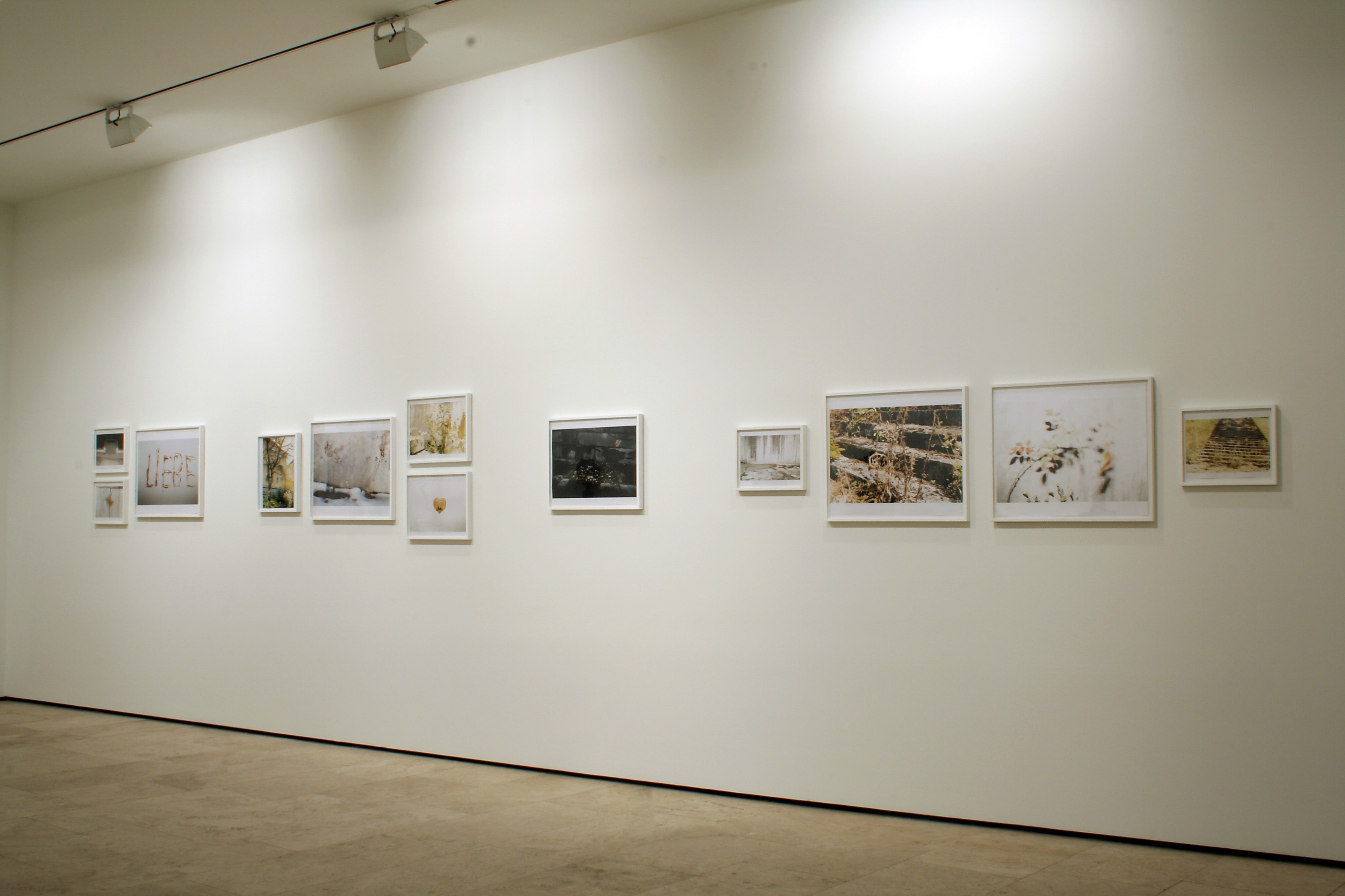 Installation view of Partial Recall at Lehmann Maupin New York