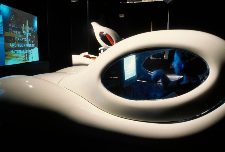 Installation view of Live Forever at New Museum of Contemporary Art