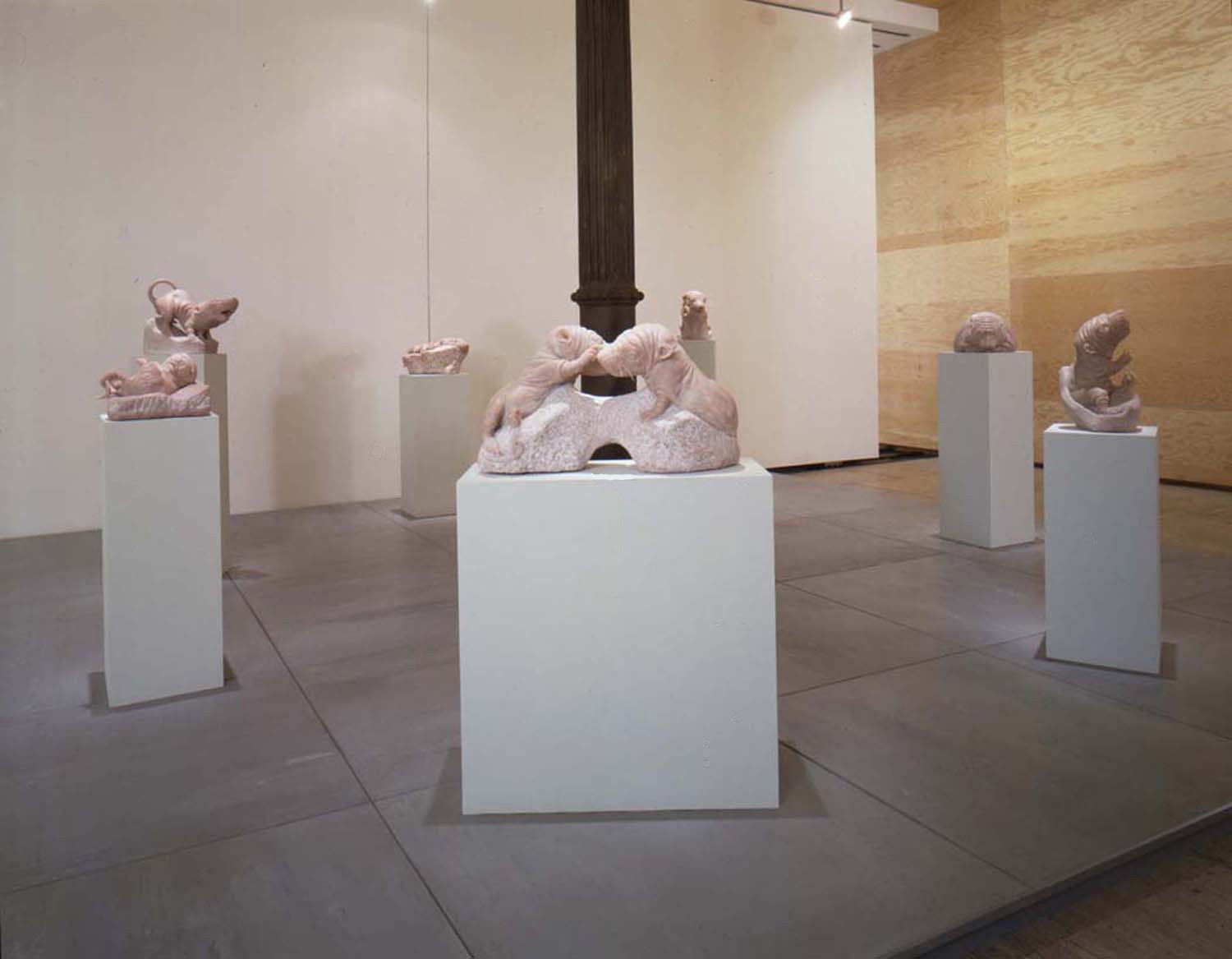 Installation view of Bryan Crockett at Lehmann Maupin New York