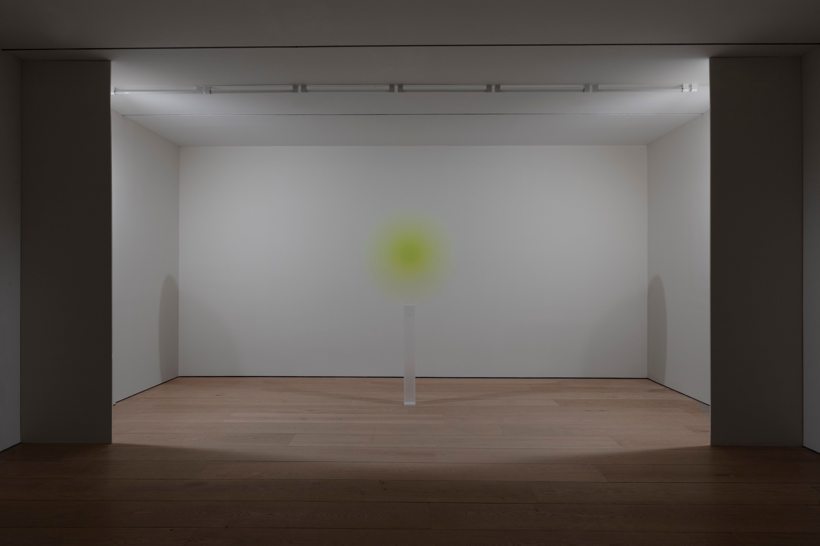 Installation view of Helen Pashgian at Lehmann Maupin New York