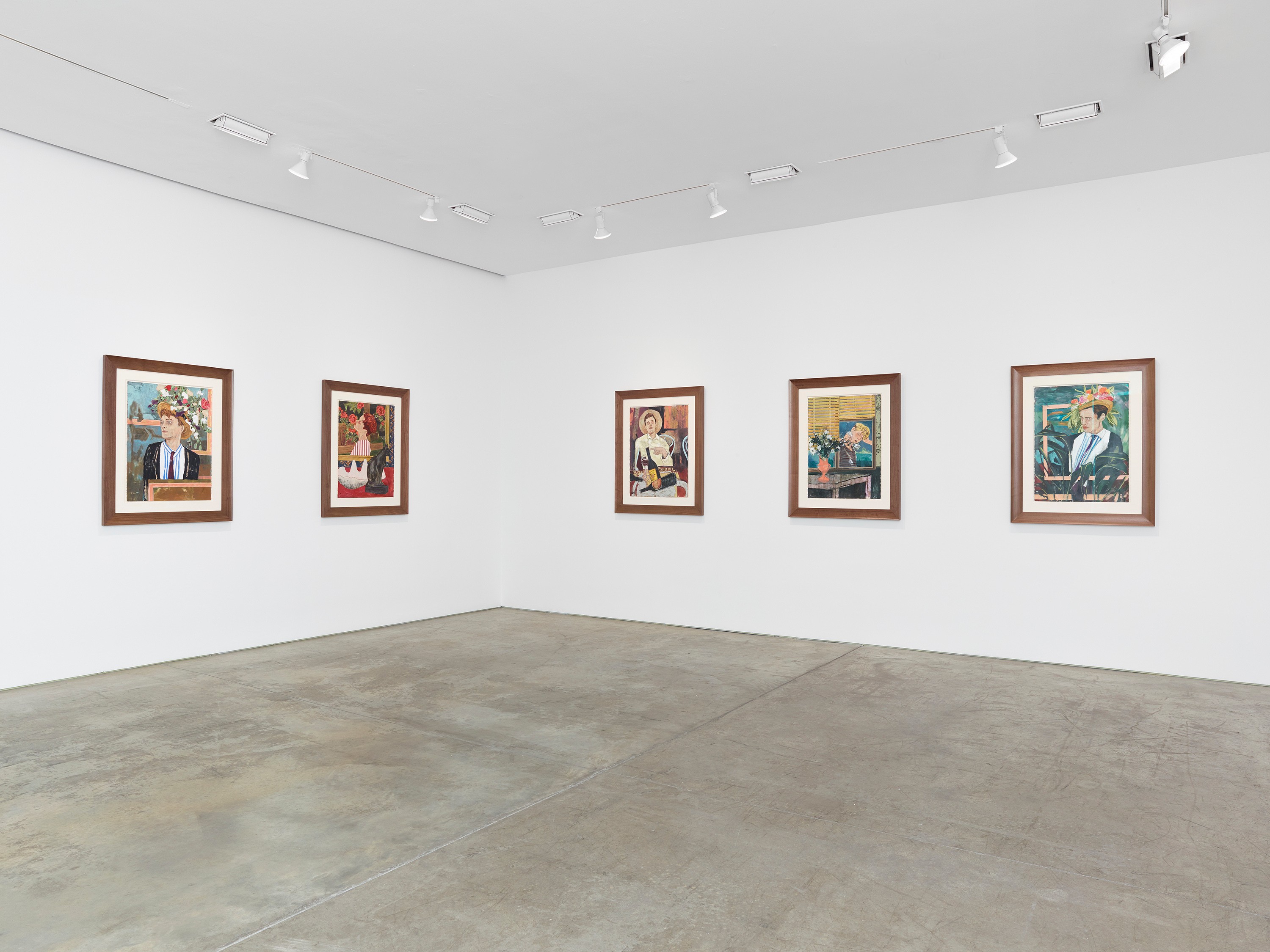 Installation view of Hernan Bas at Lehmann Maupin New York