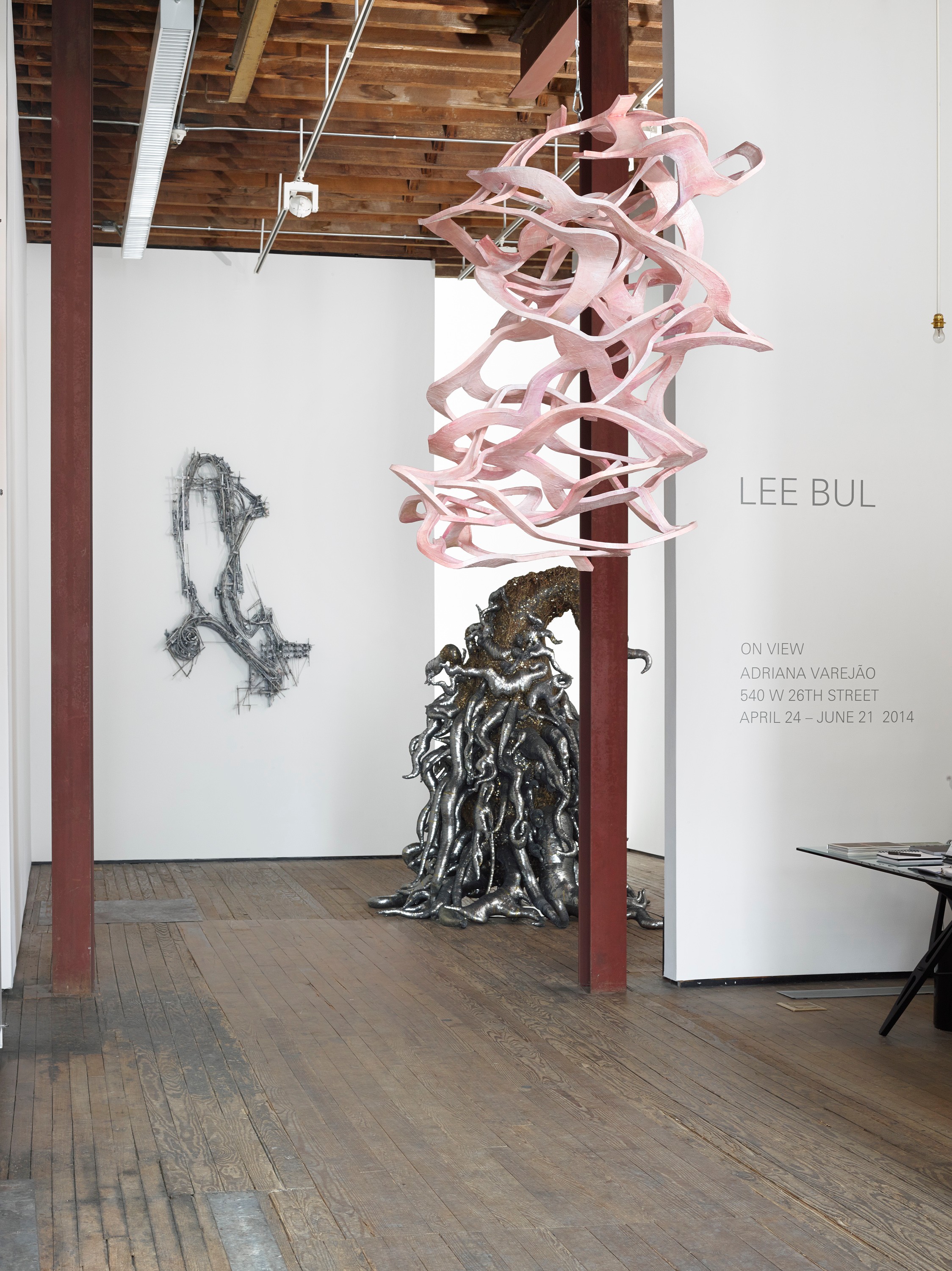 Installation view of Lee Bul at Lehmann Maupin New York