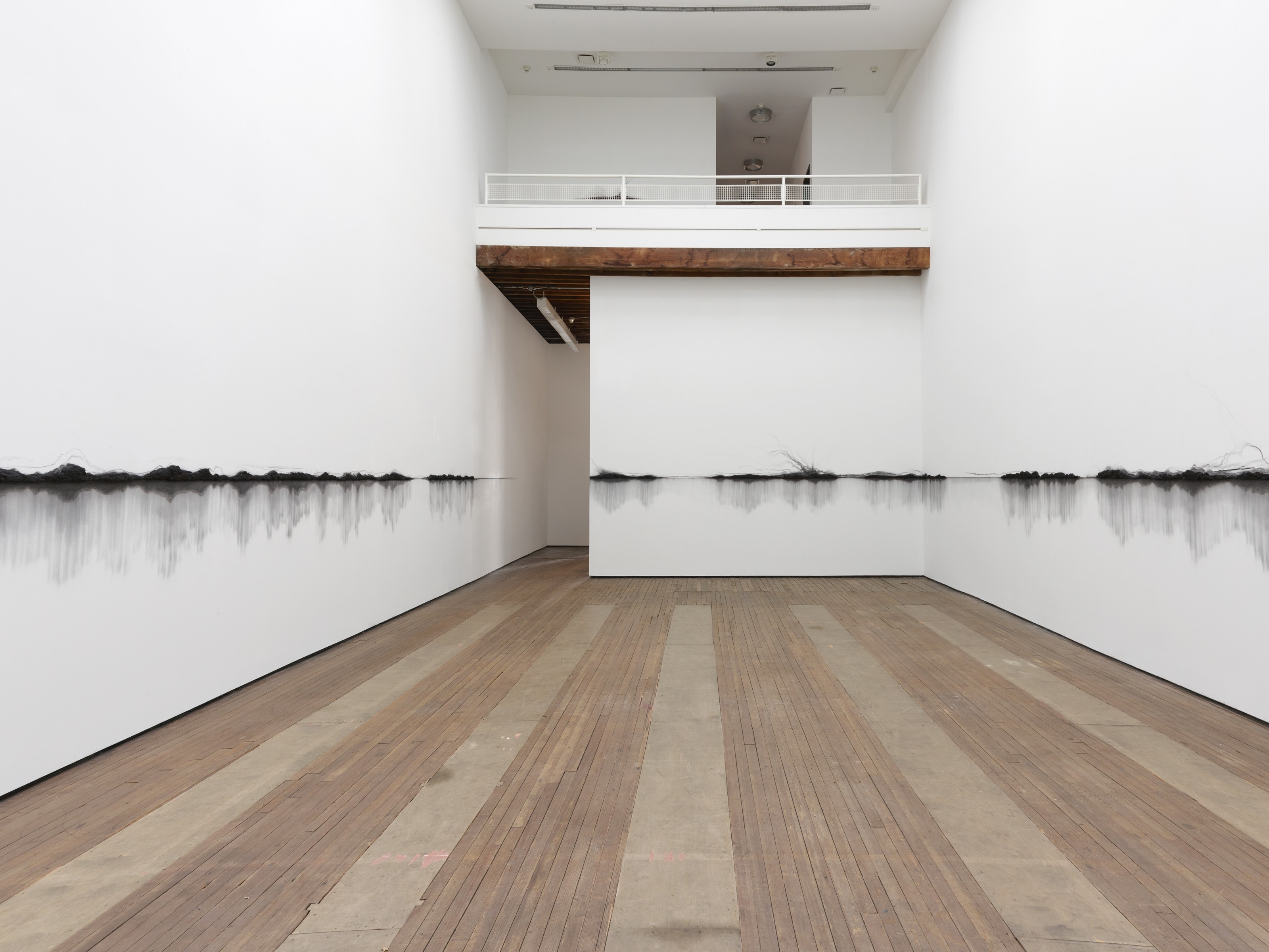 Installation view of Teresita Fernández at Lehmann Maupin New York