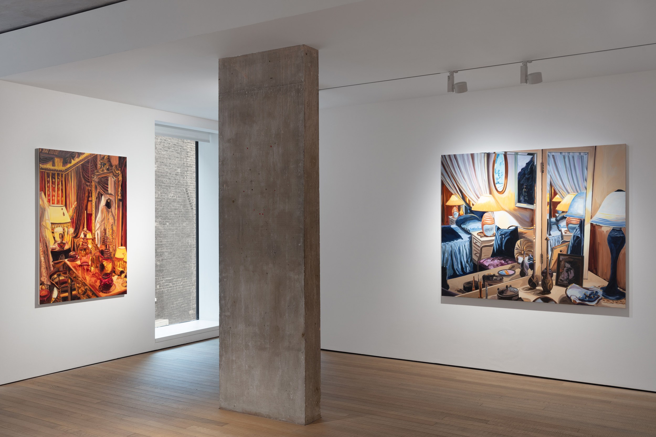 Installation view of Anna Freeman Bentley at Lehmann Maupin London