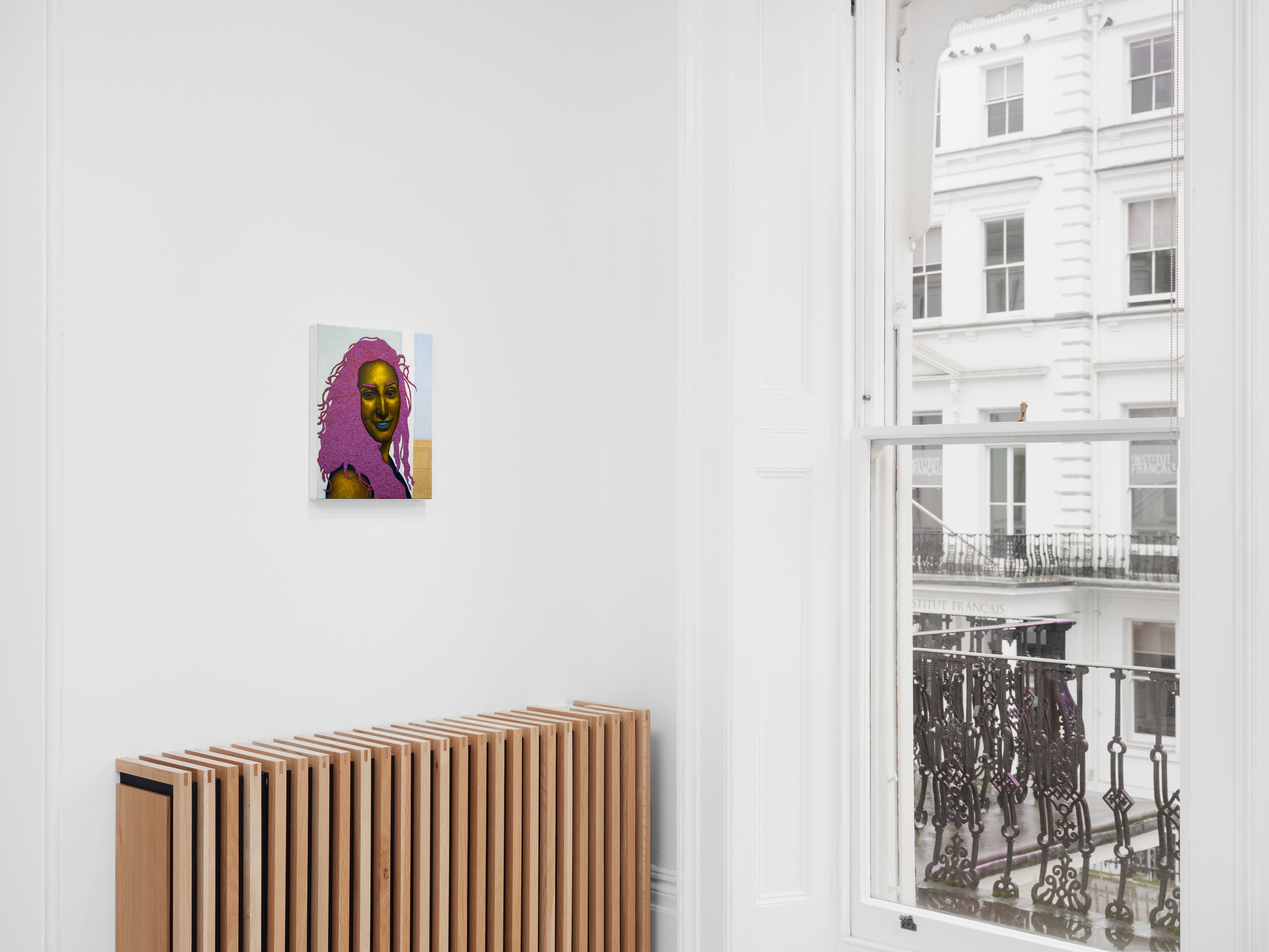 Installation view of Arcmanoro Niles at Lehmann Maupin London