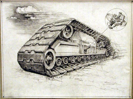 Drawing by Julian LaVerdiere