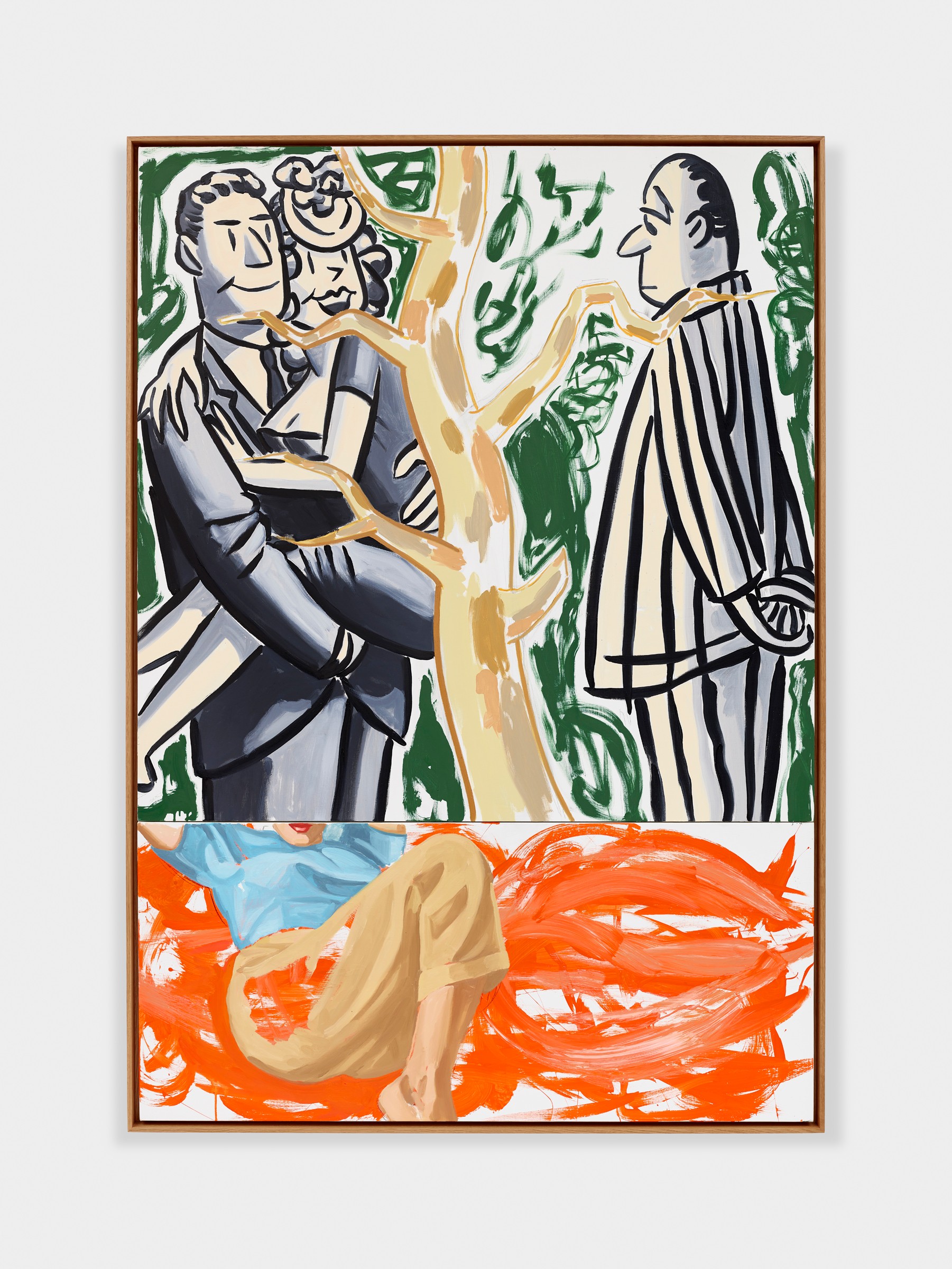 Painting by David Salle