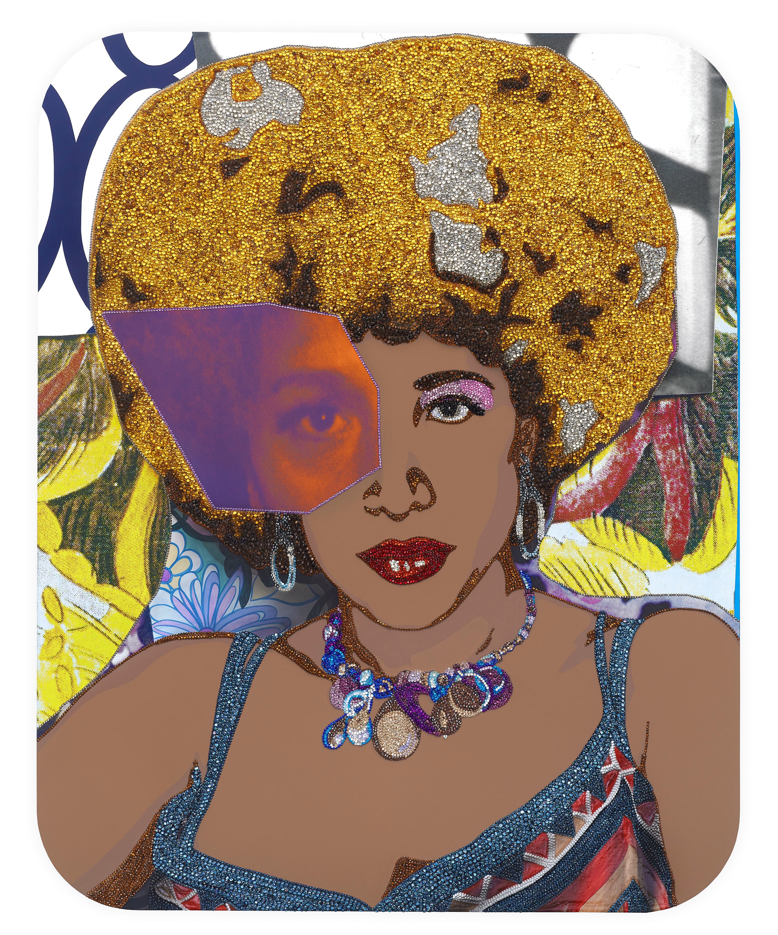 Painting by Mickalene Thomas
