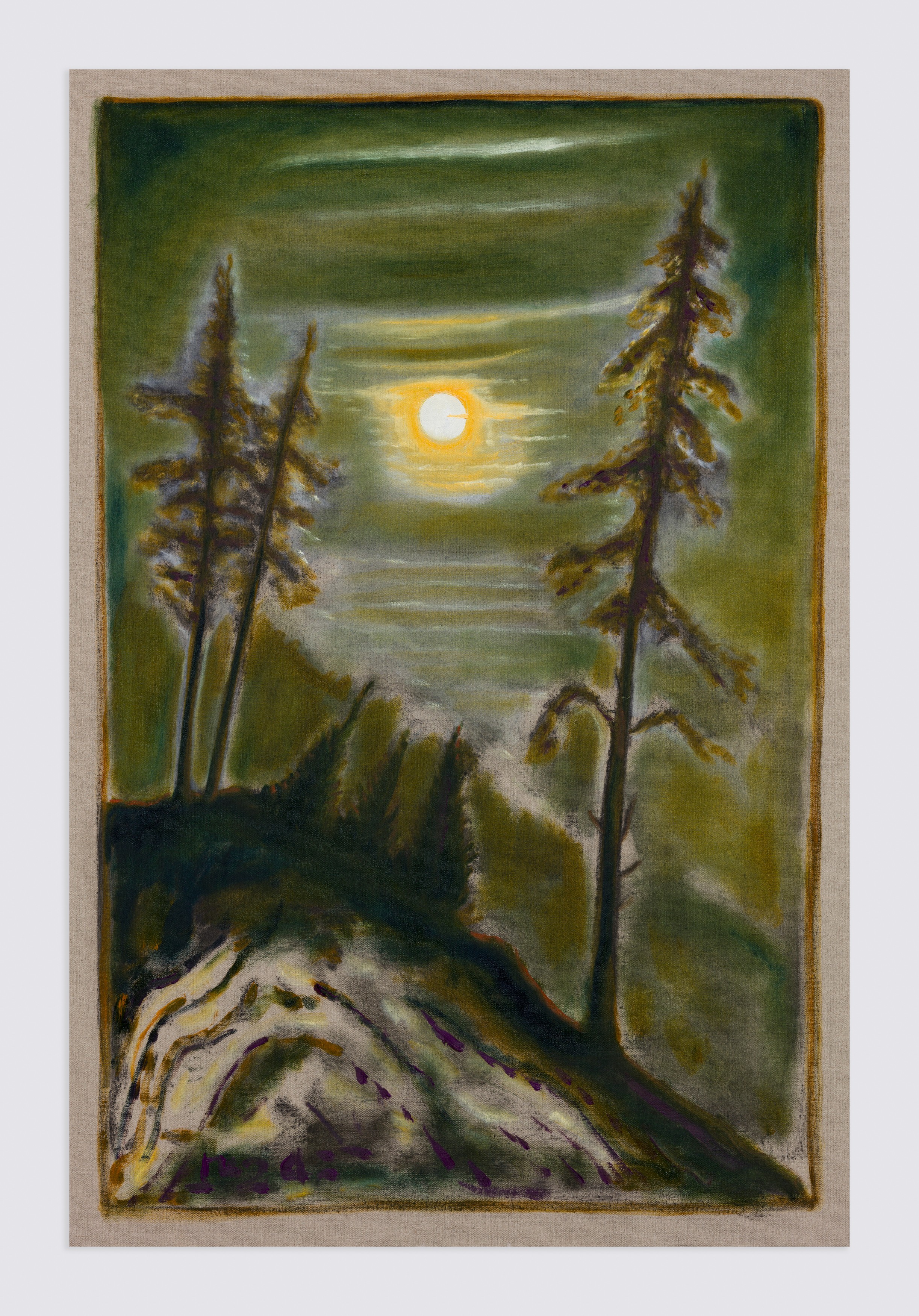 Painting by Billy Childish