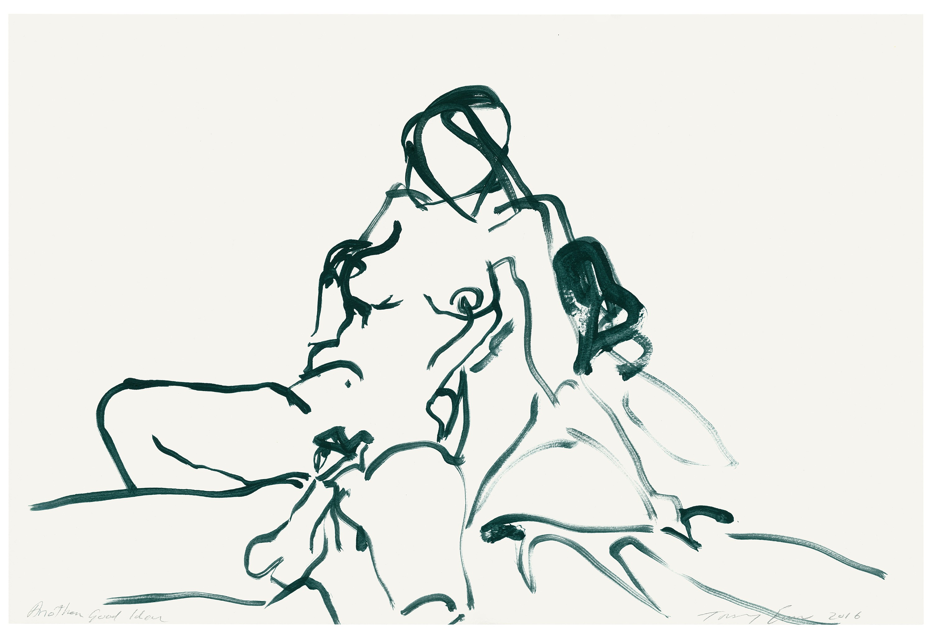 Painting by Tracey Emin