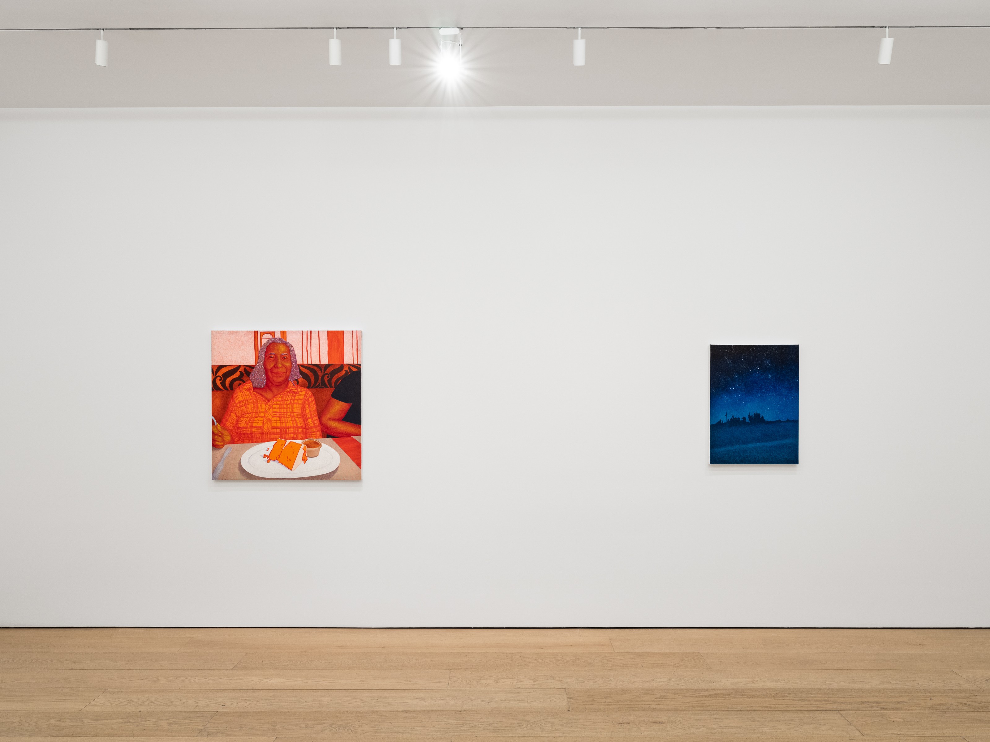 Installation view of Arcmanoro Niles at Lehmann Maupin New York