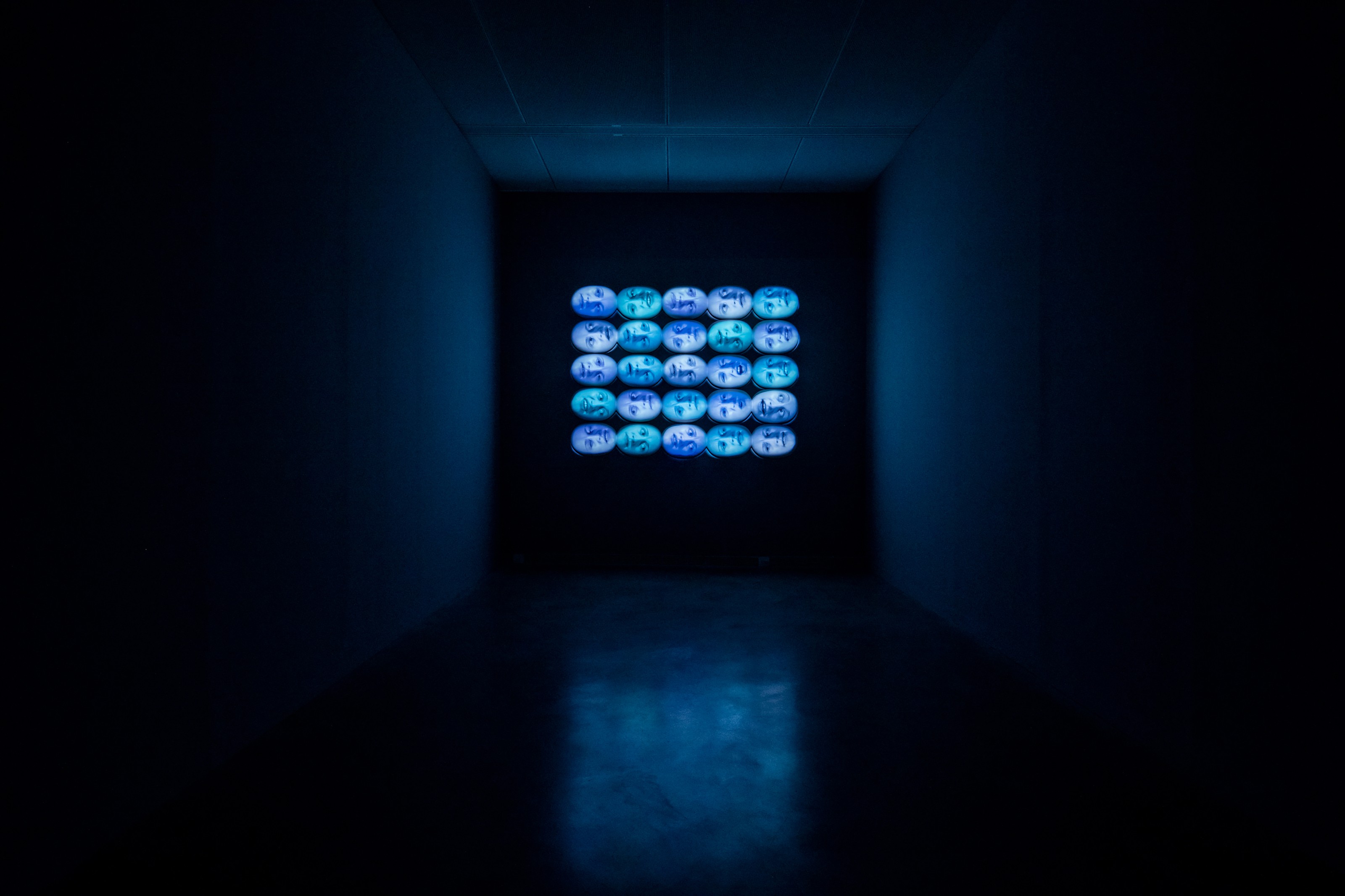 Projection by Tony Oursler