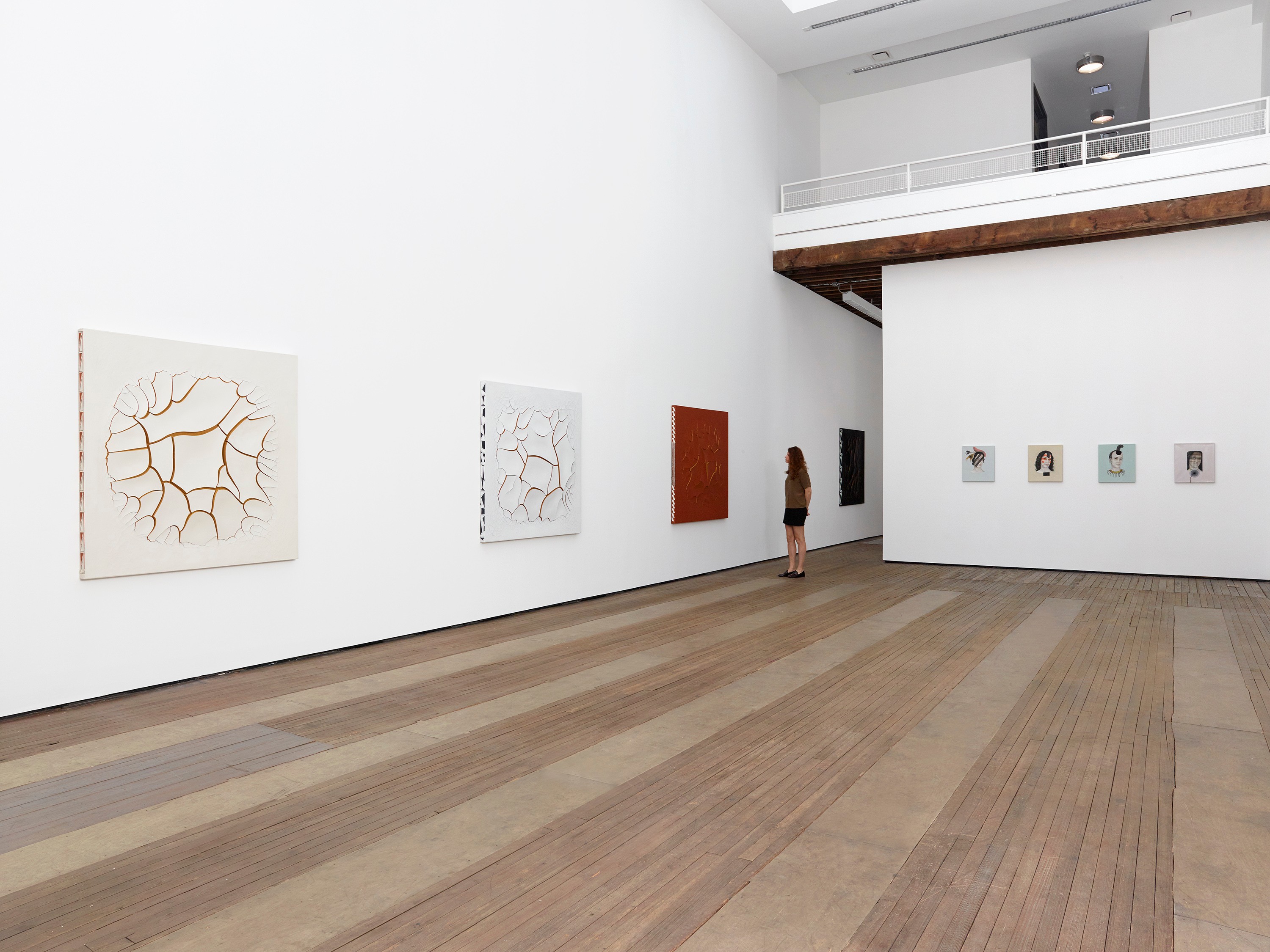 Installation view of Adriana Varejão at Lehmann Maupin New York