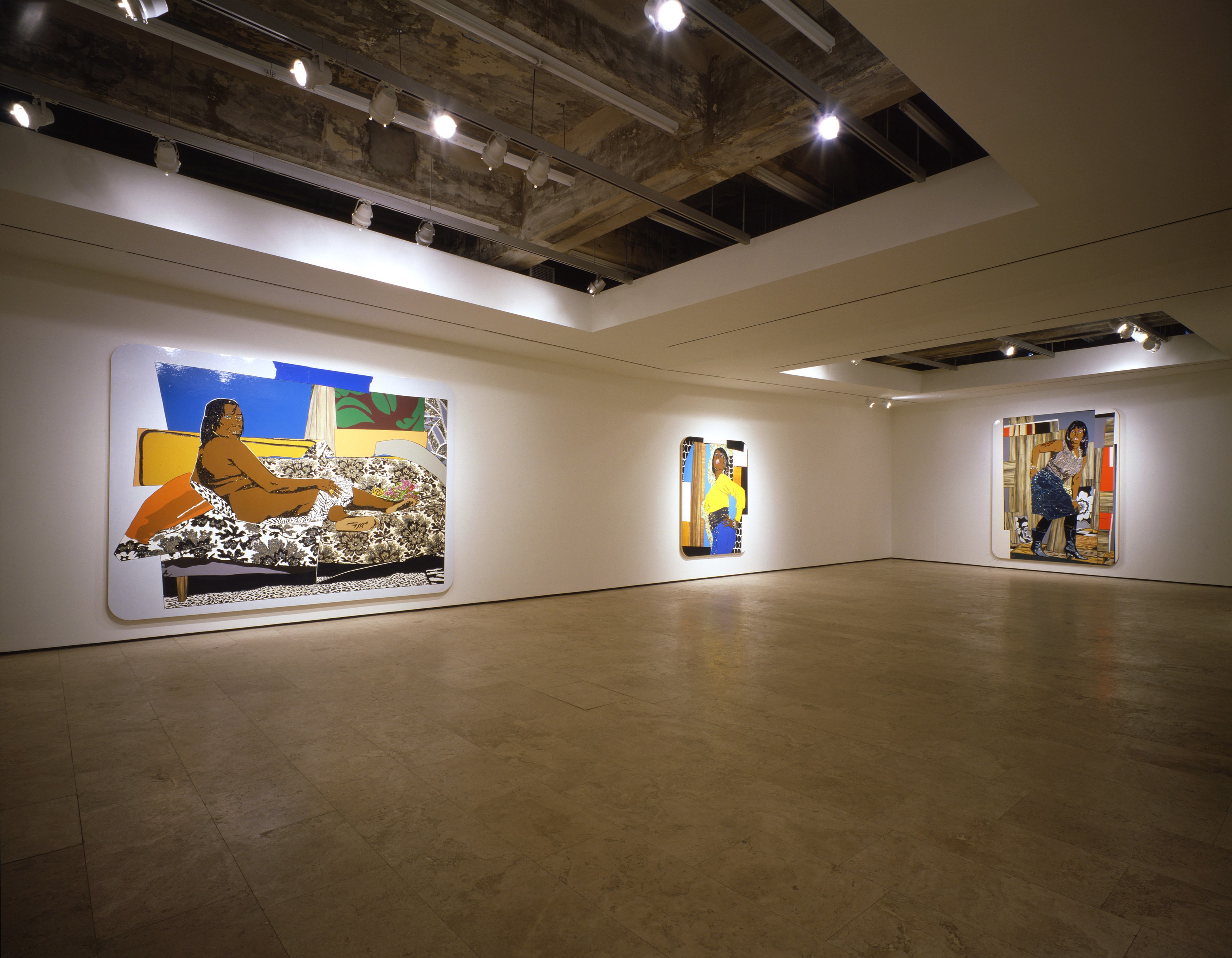 Installation view of She's Come UnDone! at Lehmann Maupin New York