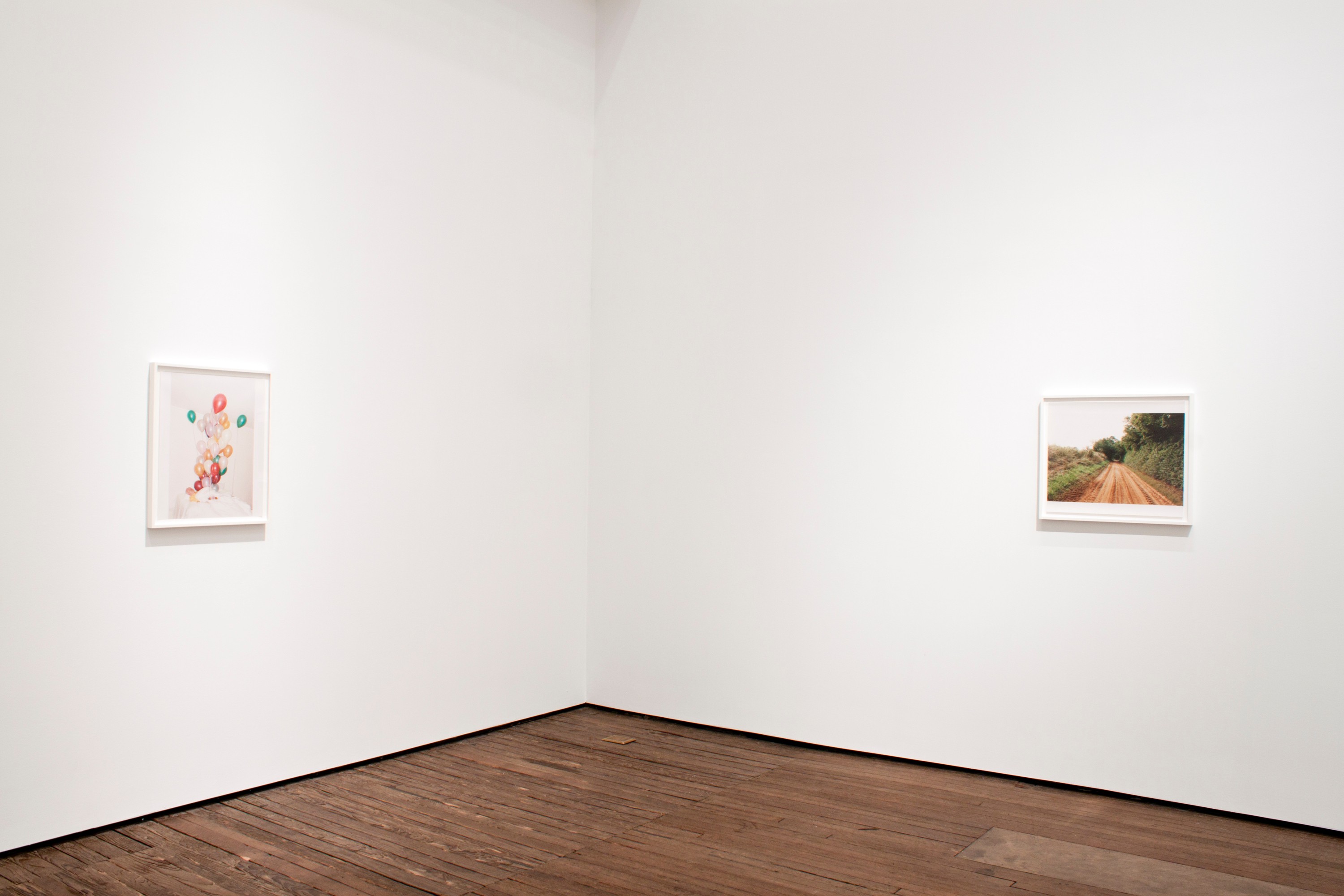 Installation view of Juergen Teller at Lehmann Maupin New York