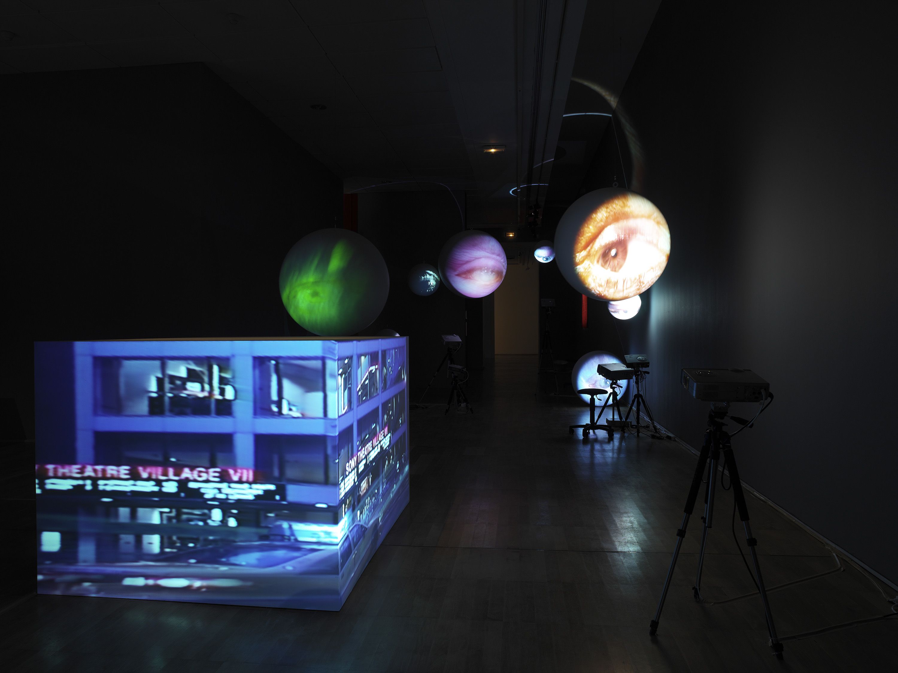 Installation of DISPOSITIFS at Jeu de Paume
